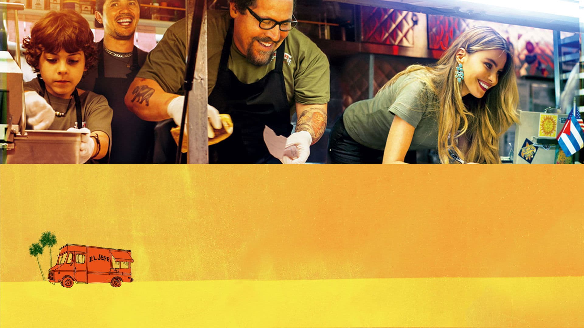 Póster oficial de la película Chef a domicilio en alta calidad HD 4K