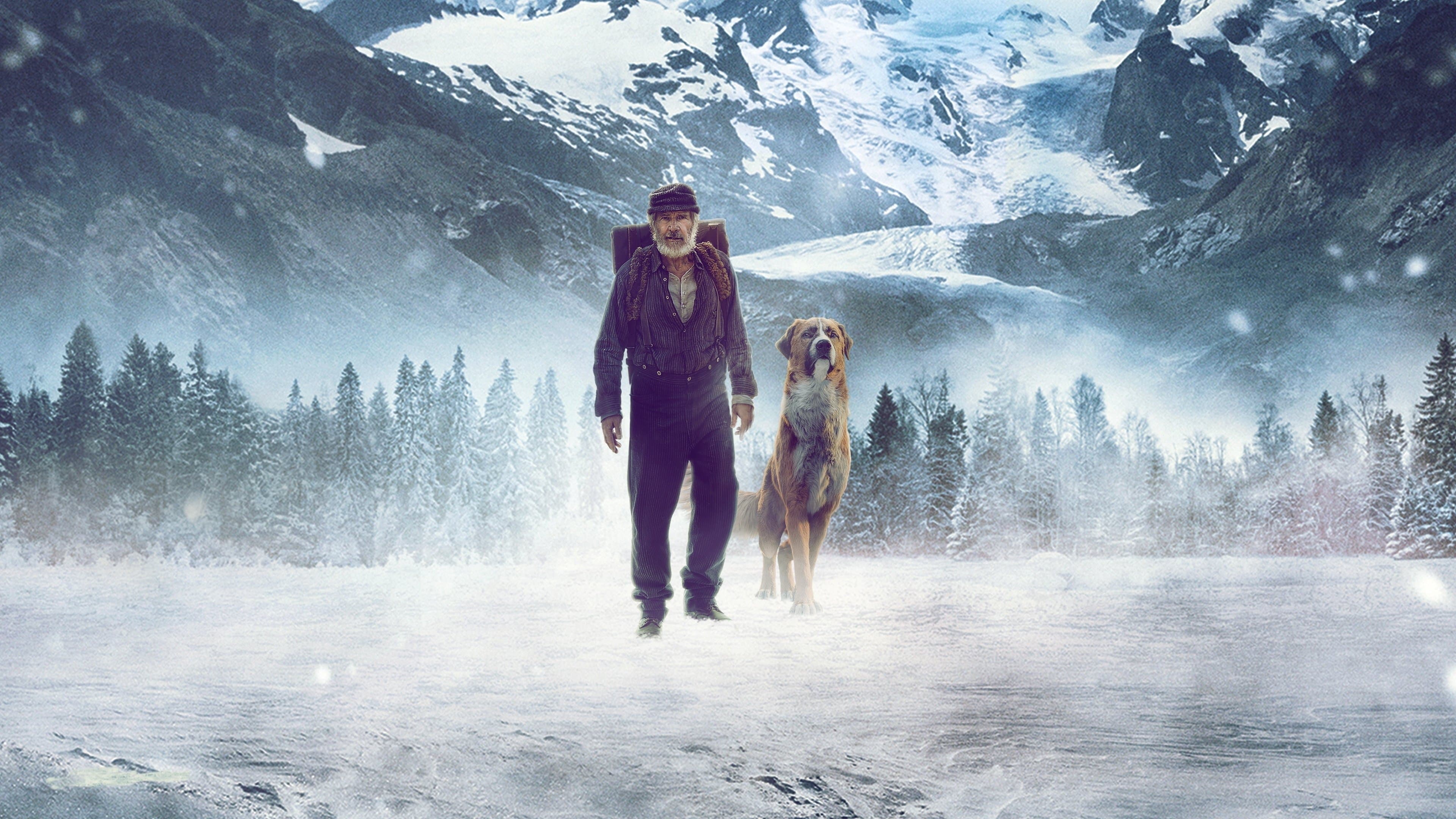 Póster oficial de la película El llamado salvaje en alta calidad HD 4K