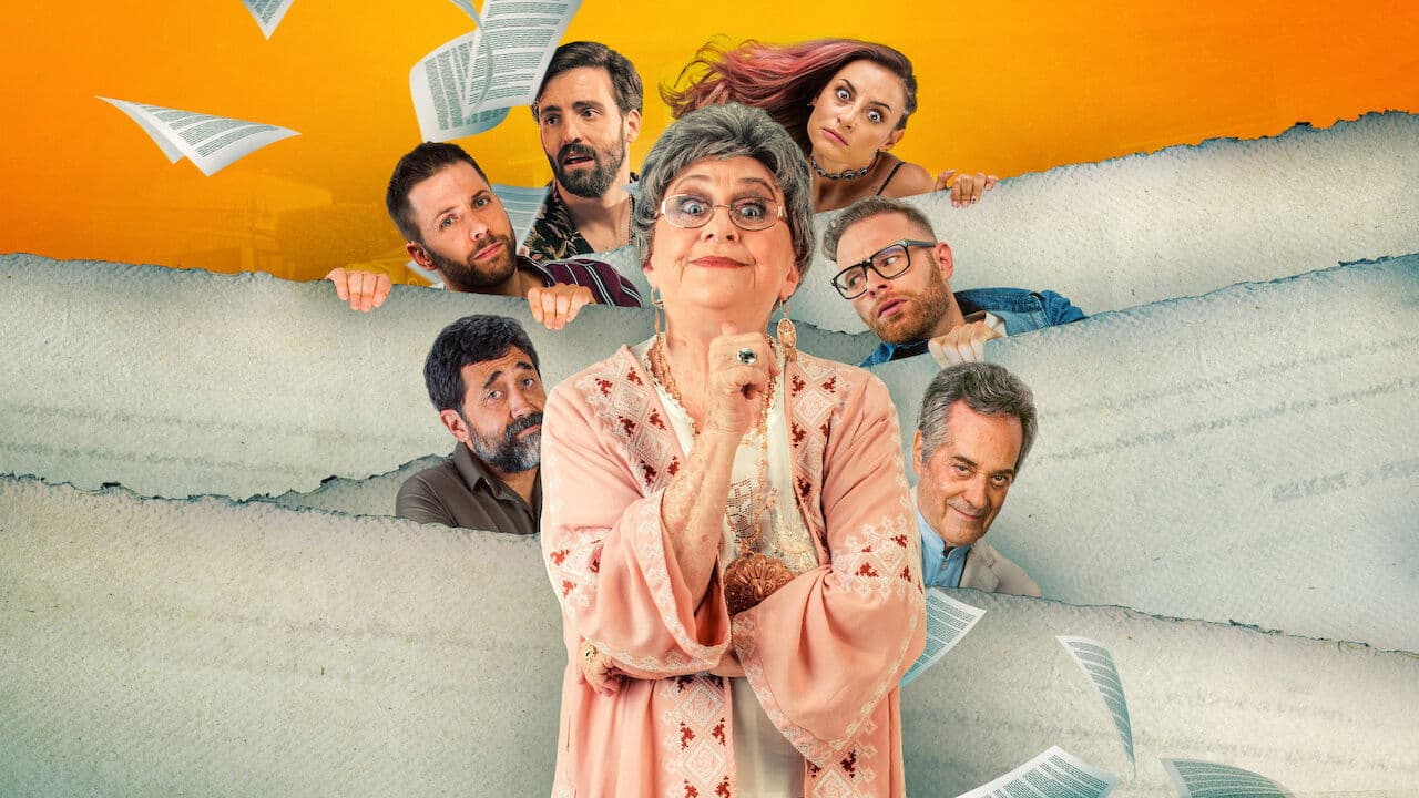 Póster oficial de la película El testamento de la abuela en alta calidad HD 4K