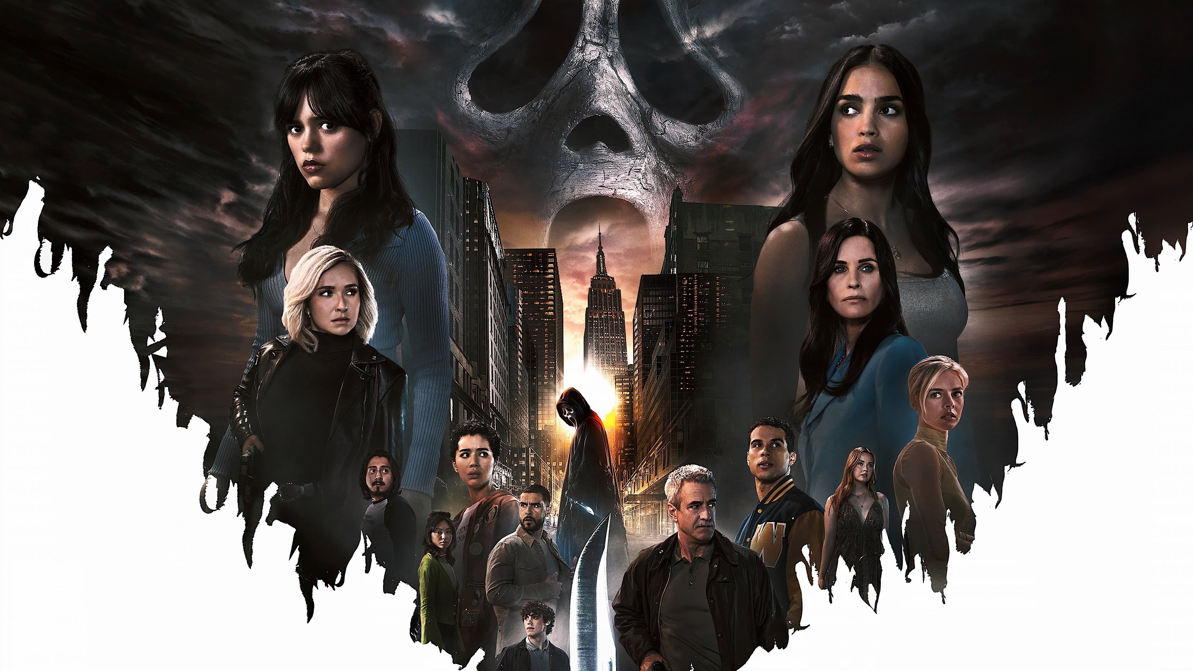 Póster oficial de la película Scream 6 en alta calidad HD 4K