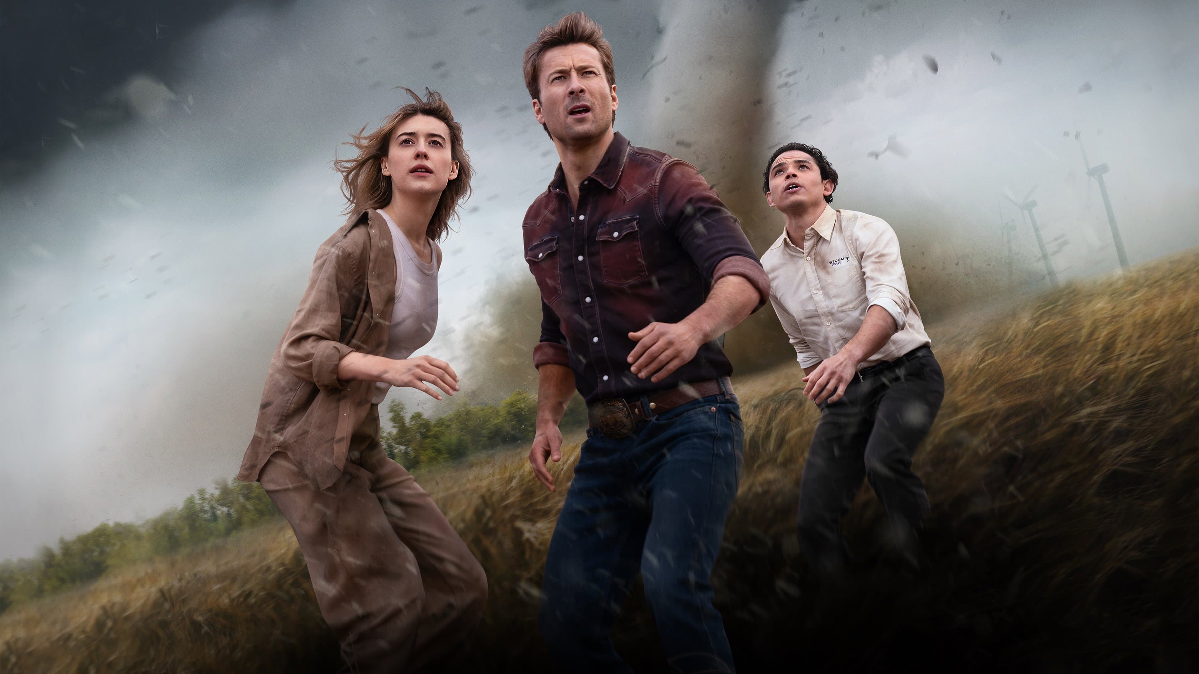 Póster oficial de la película Tornados en alta calidad HD 4K