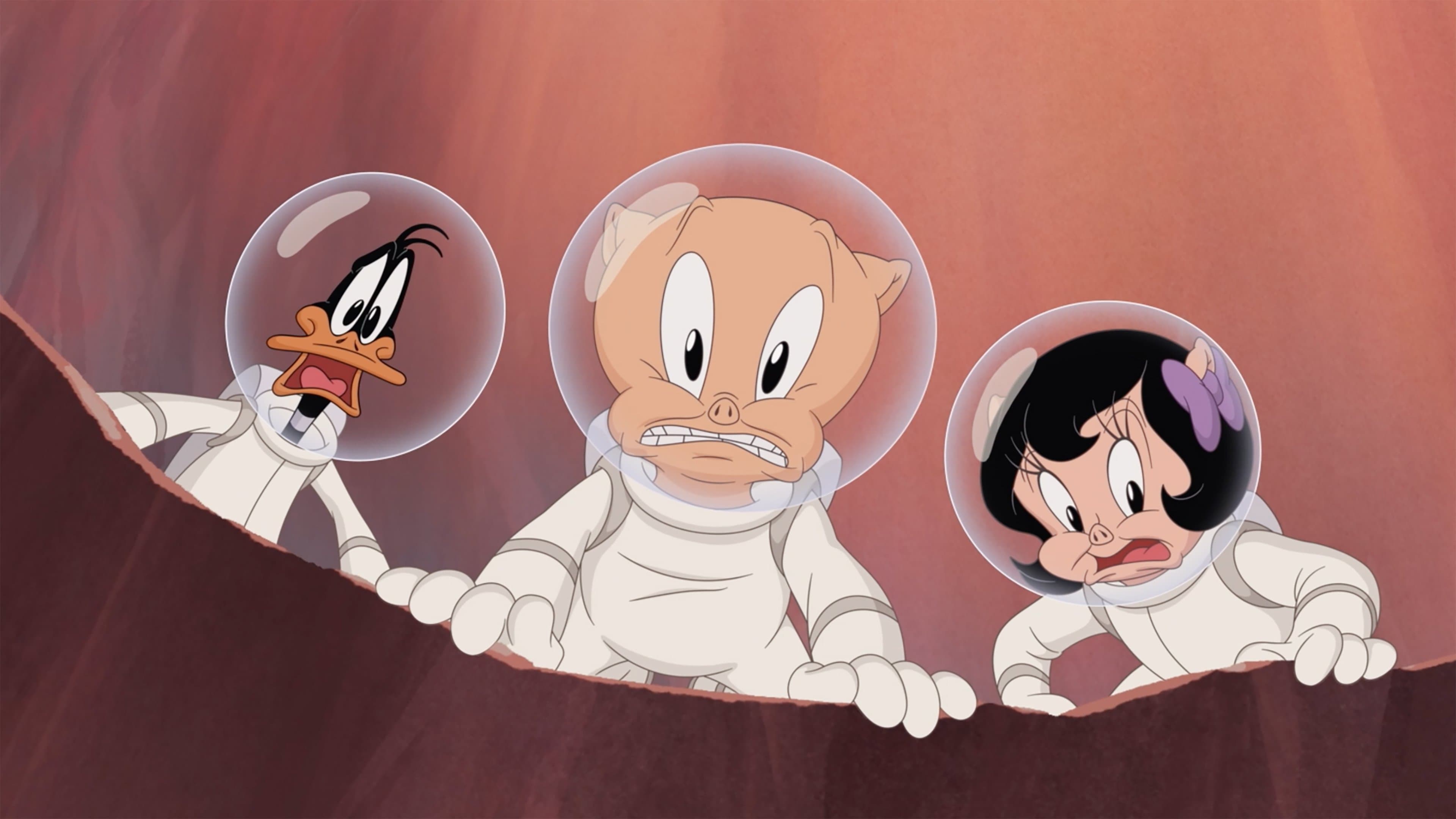 Póster oficial de la película Looney Tunes. El día que la Tierra explotó en alta calidad HD 4K