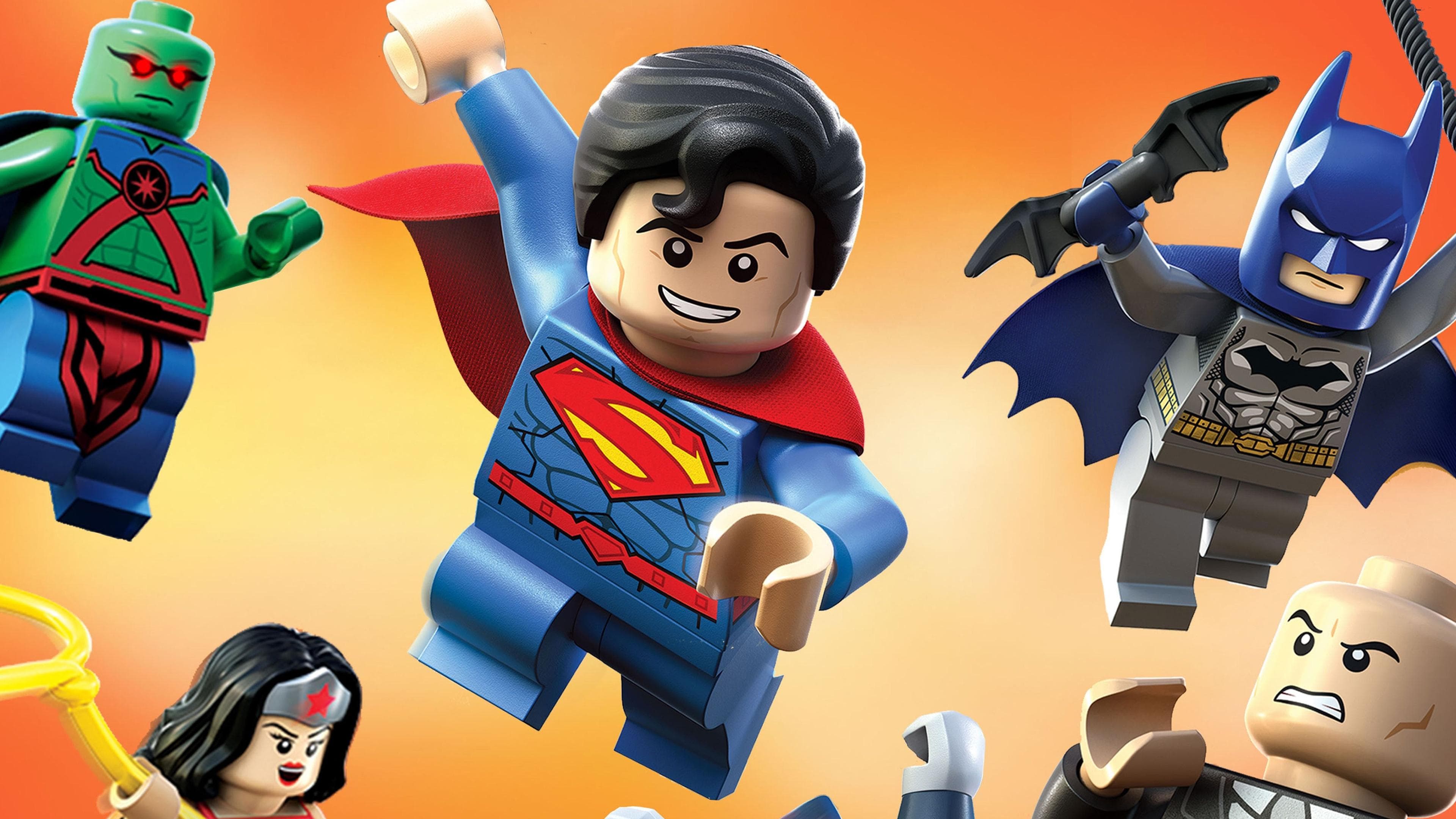 Póster oficial de la película LEGO DC Liga de la Justicia: Ataque de la Legión del Mal en alta calidad HD 4K
