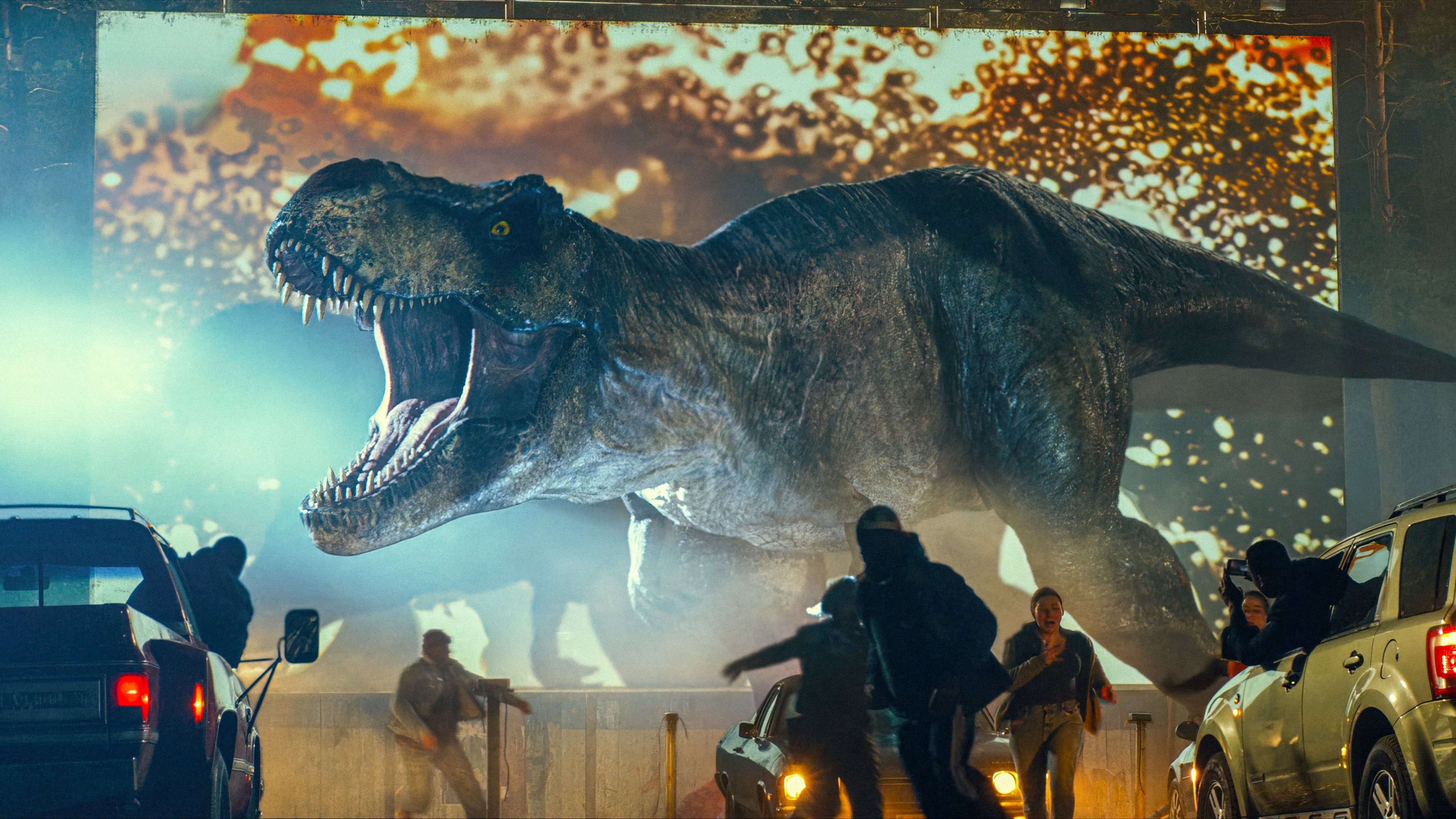 Póster oficial de la película Jurassic World: Dominio en alta calidad HD 4K