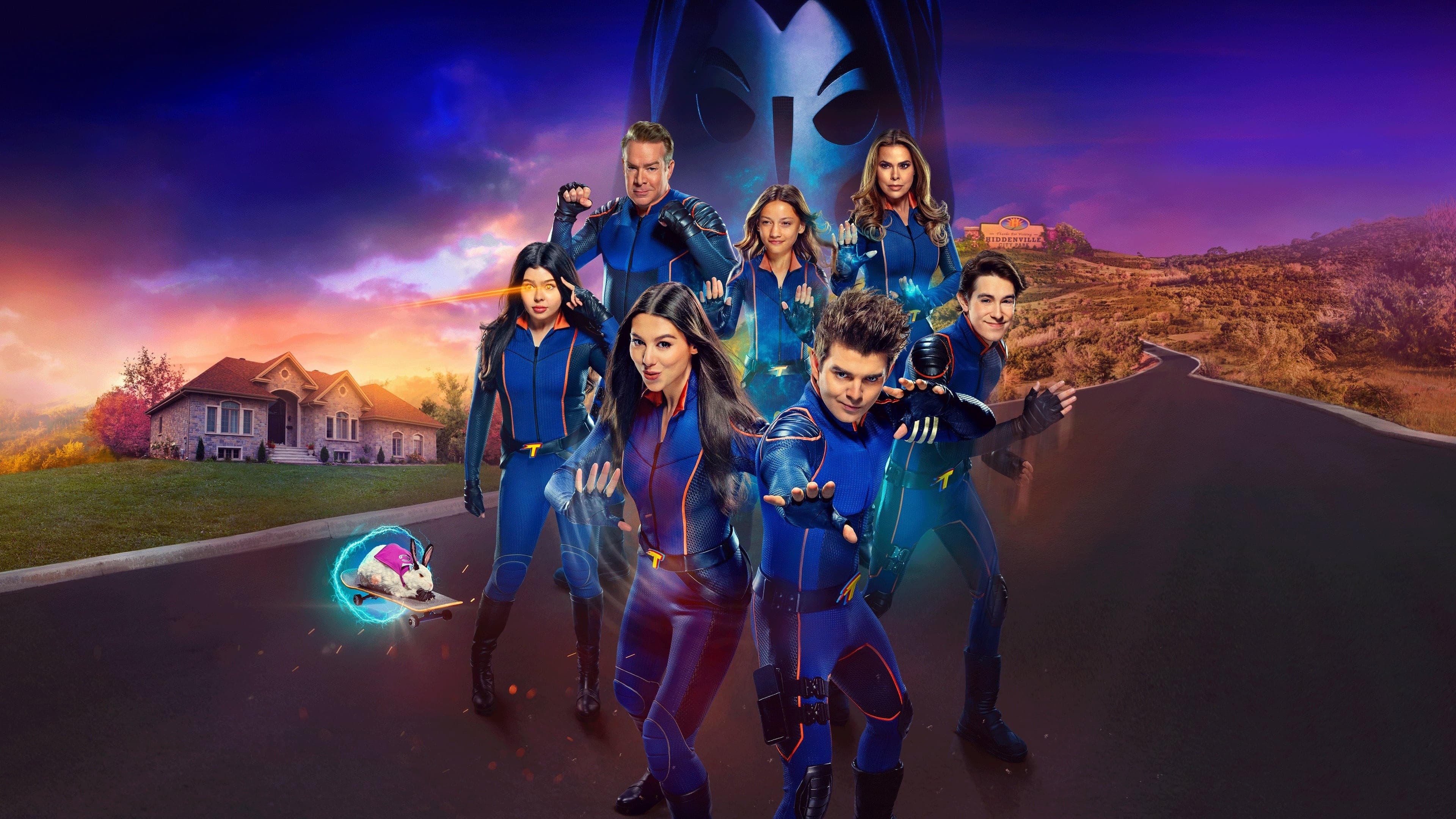 Póster oficial de la película El retorno de los Thundermans en alta calidad HD 4K