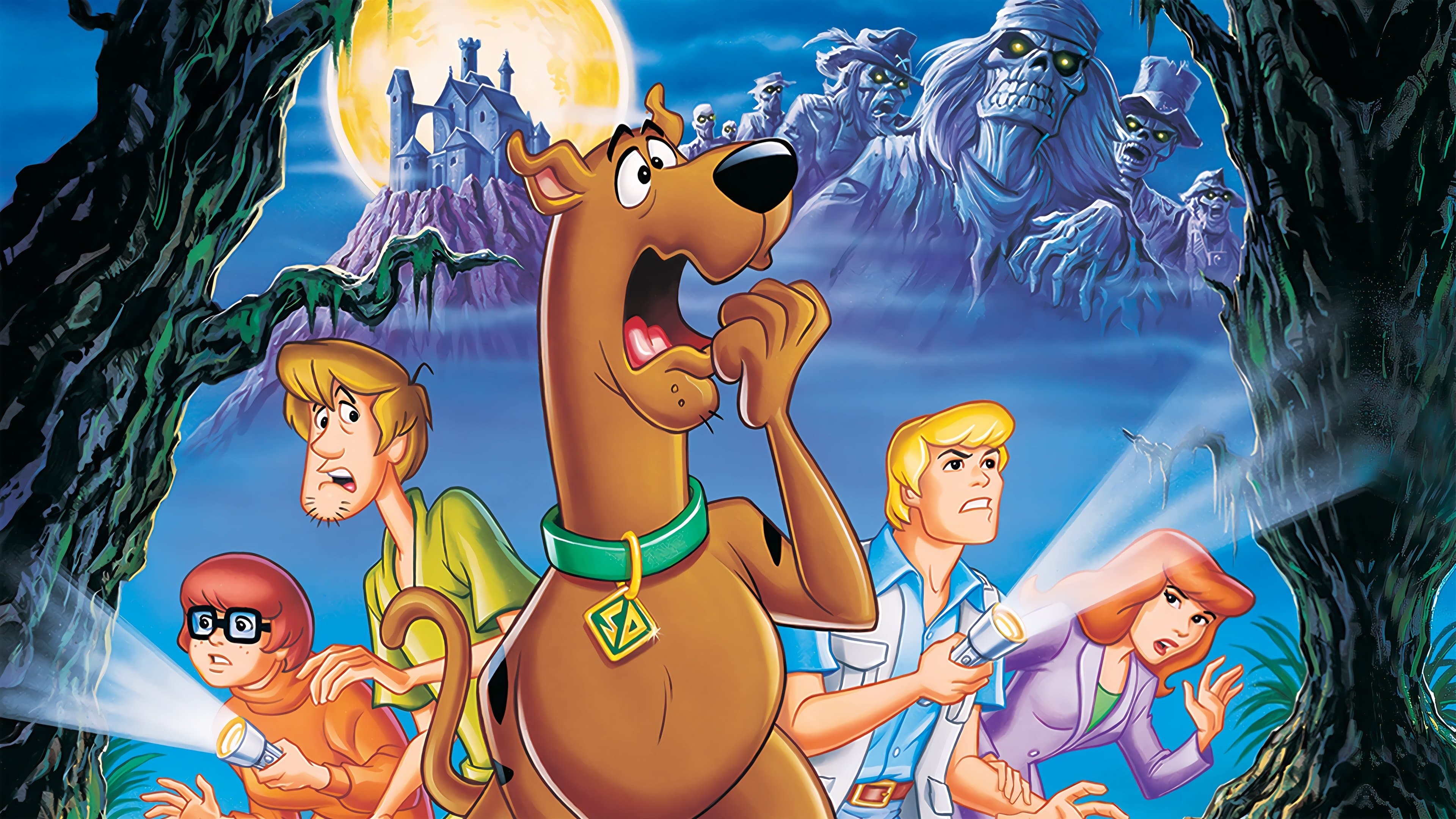 Póster oficial de la película Scooby-Doo en la isla de los zombis en alta calidad HD 4K