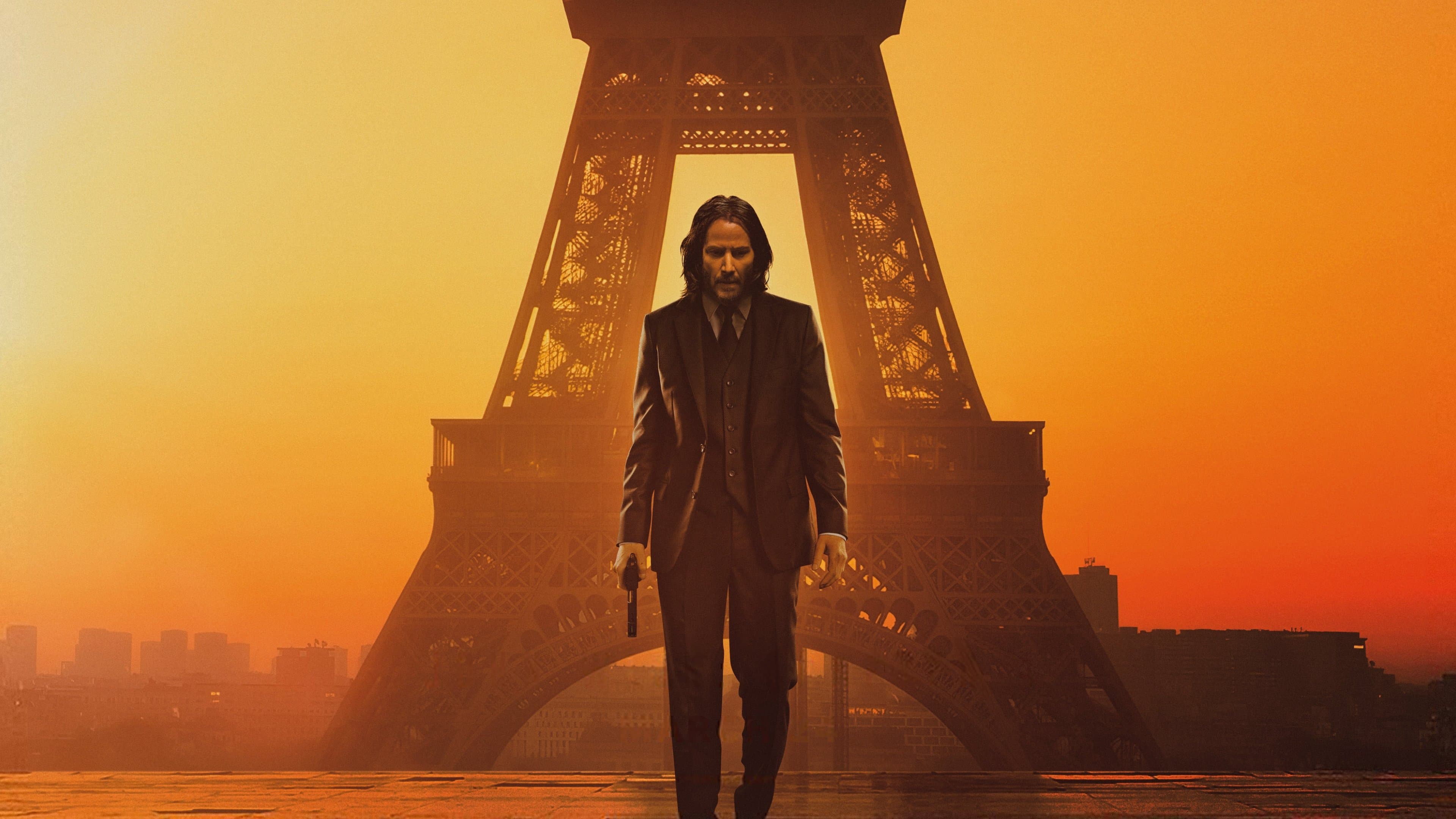 Póster oficial de la película John Wick 4 en alta calidad HD 4K