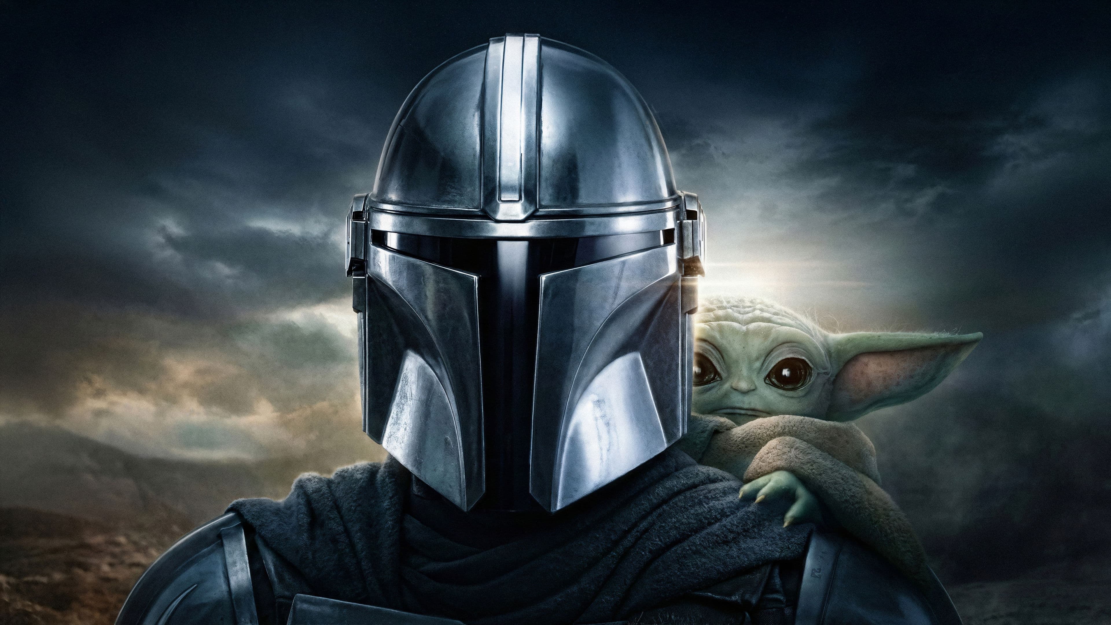 Póster oficial de la película Star Wars: The Mandalorian and Grogu en alta calidad HD 4K