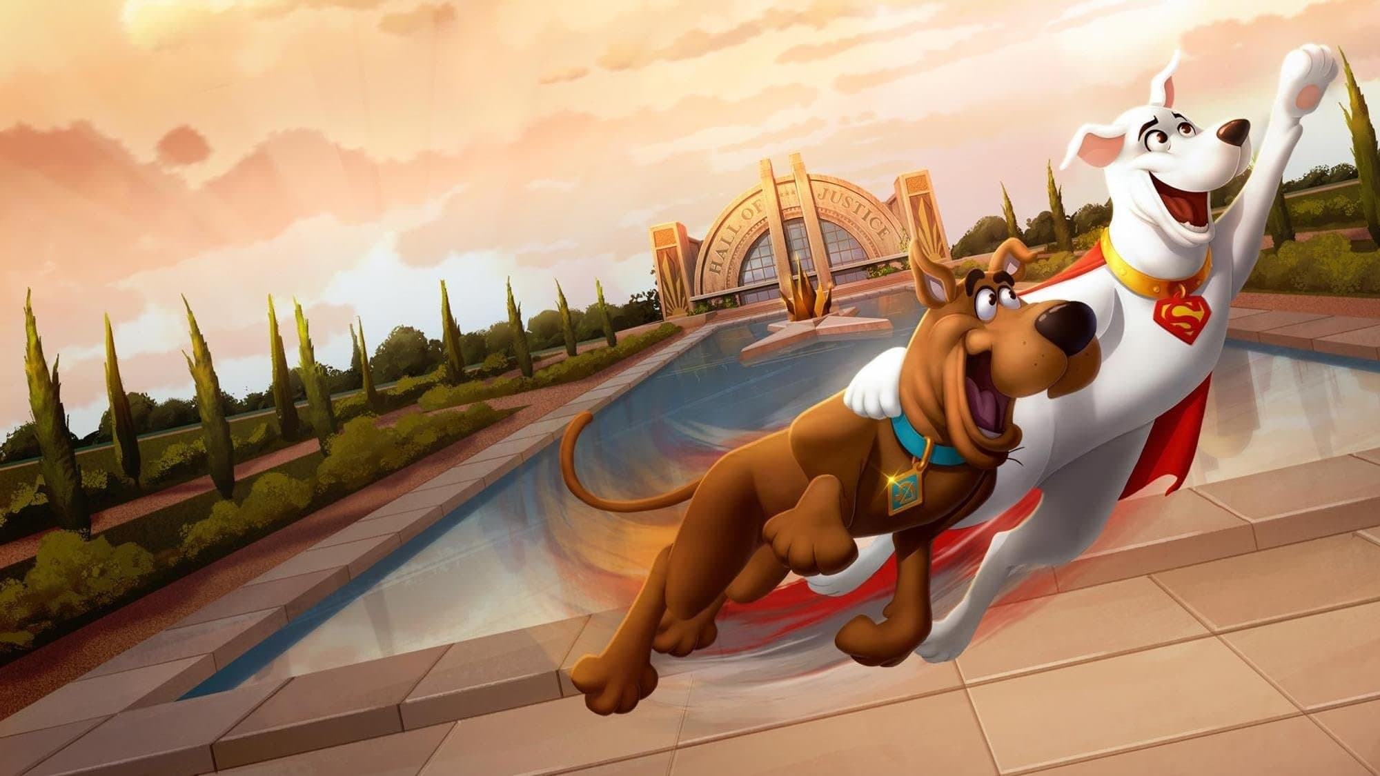 Póster oficial de la película ¡Scooby-Doo y Krypto también! en alta calidad HD 4K