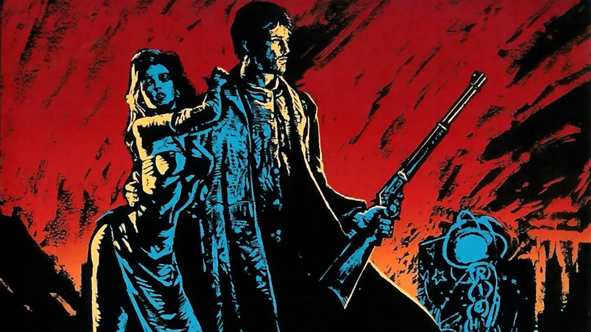 Póster oficial de la película Calles de fuego en alta calidad HD 4K