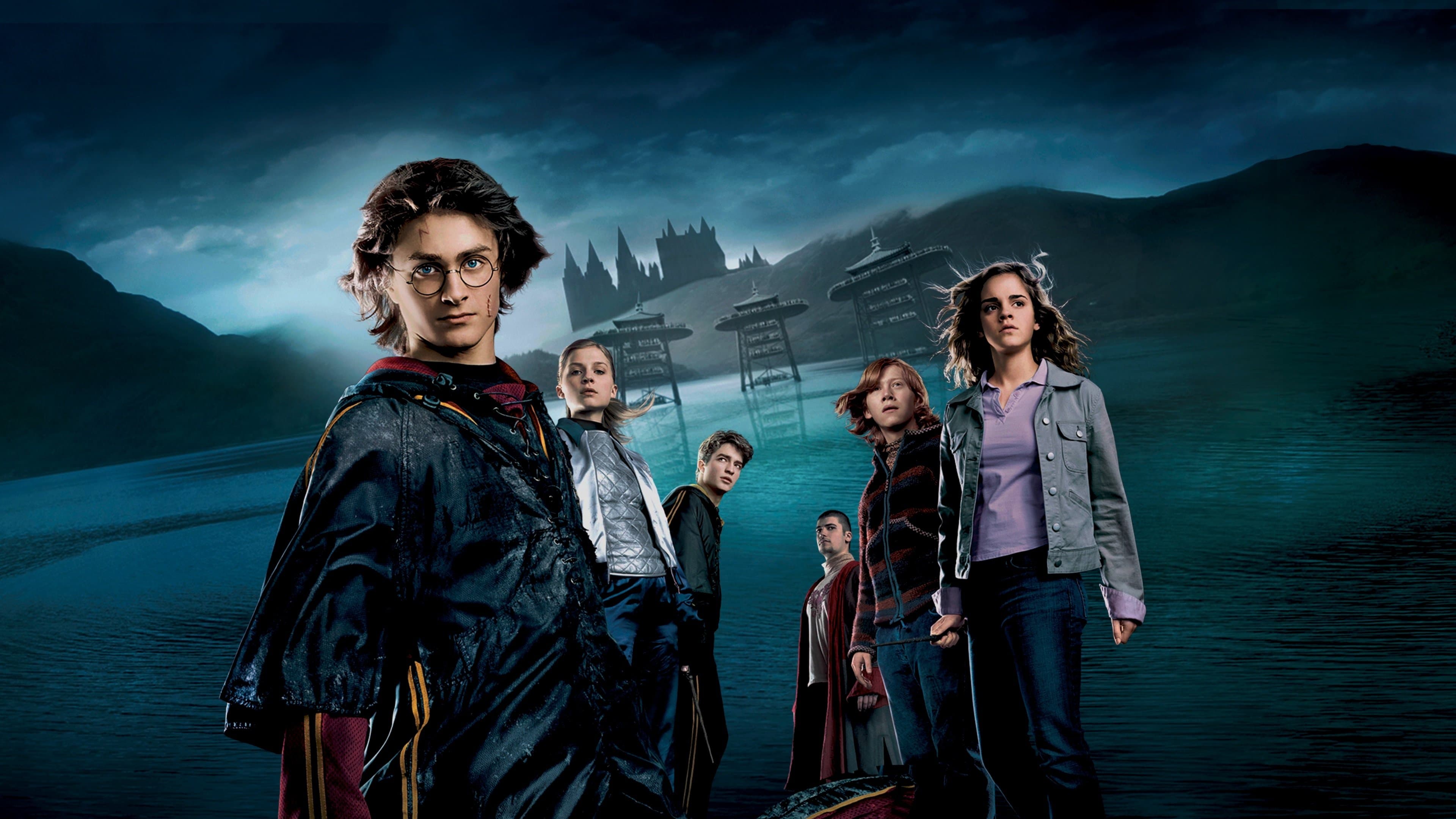 Póster oficial de la película Harry Potter y el cáliz de fuego en alta calidad HD 4K