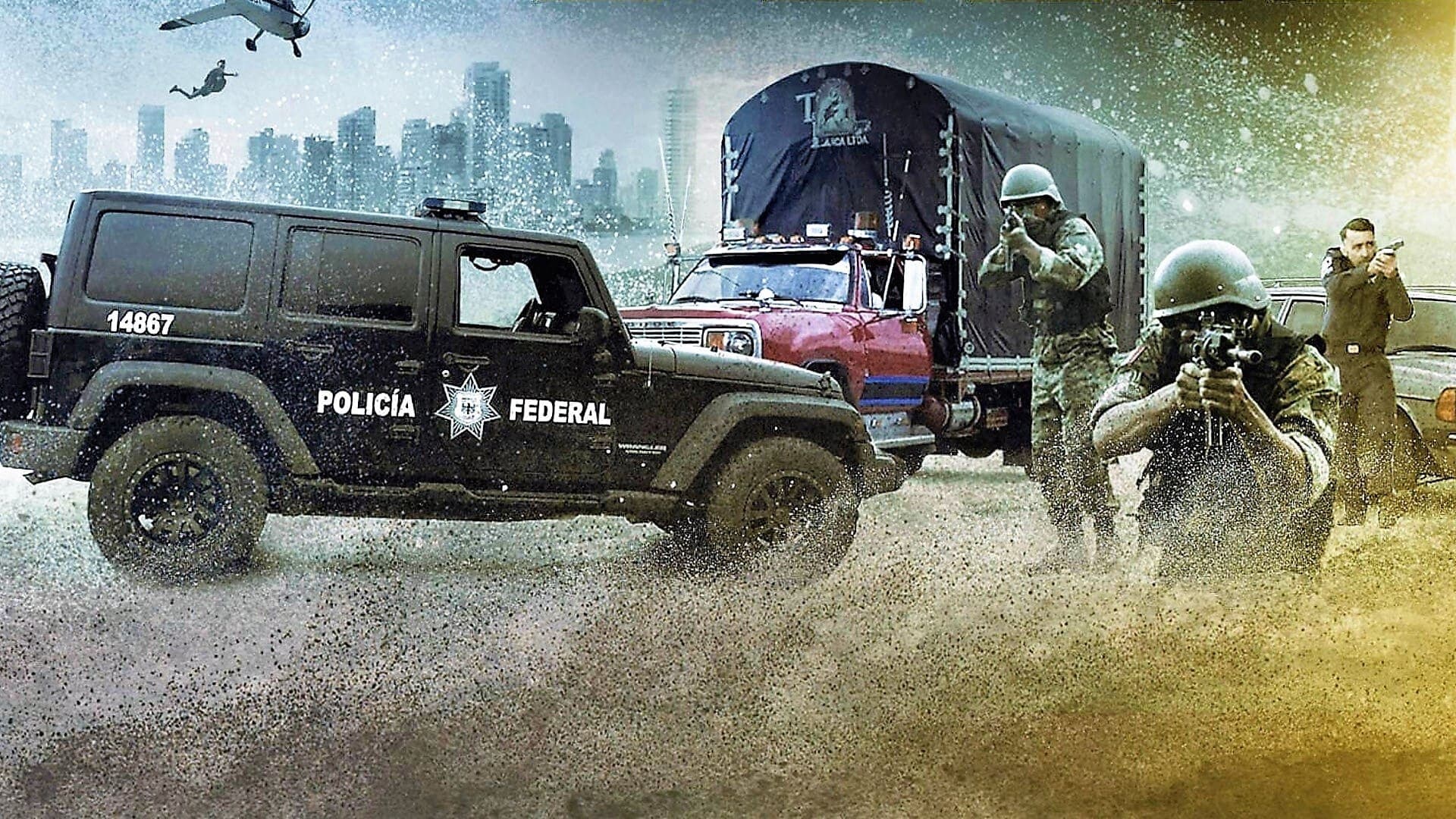 Póster oficial de la película En la ruta del narco en alta calidad HD 4K