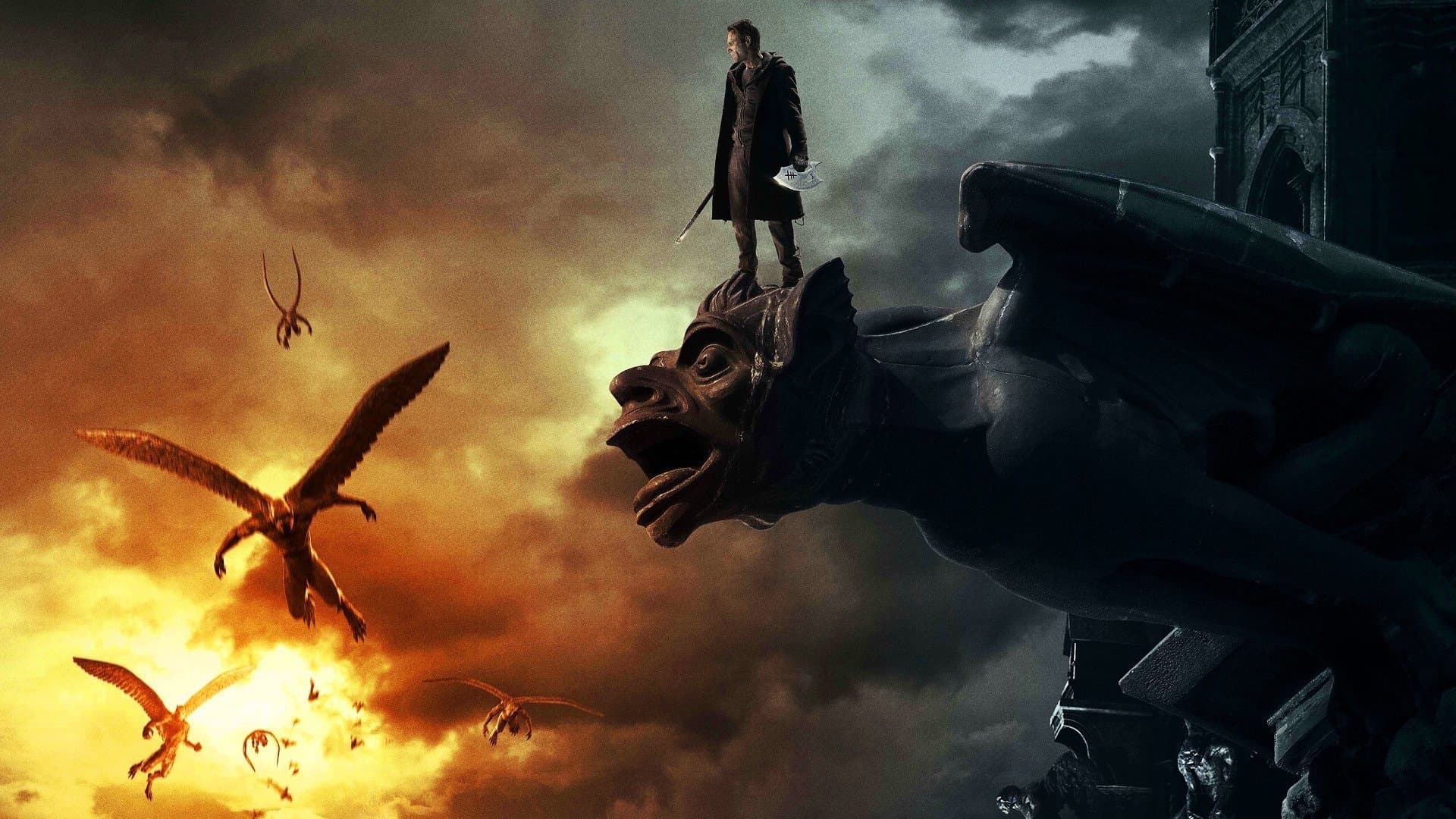 Póster oficial de la película Yo, Frankenstein en alta calidad HD 4K