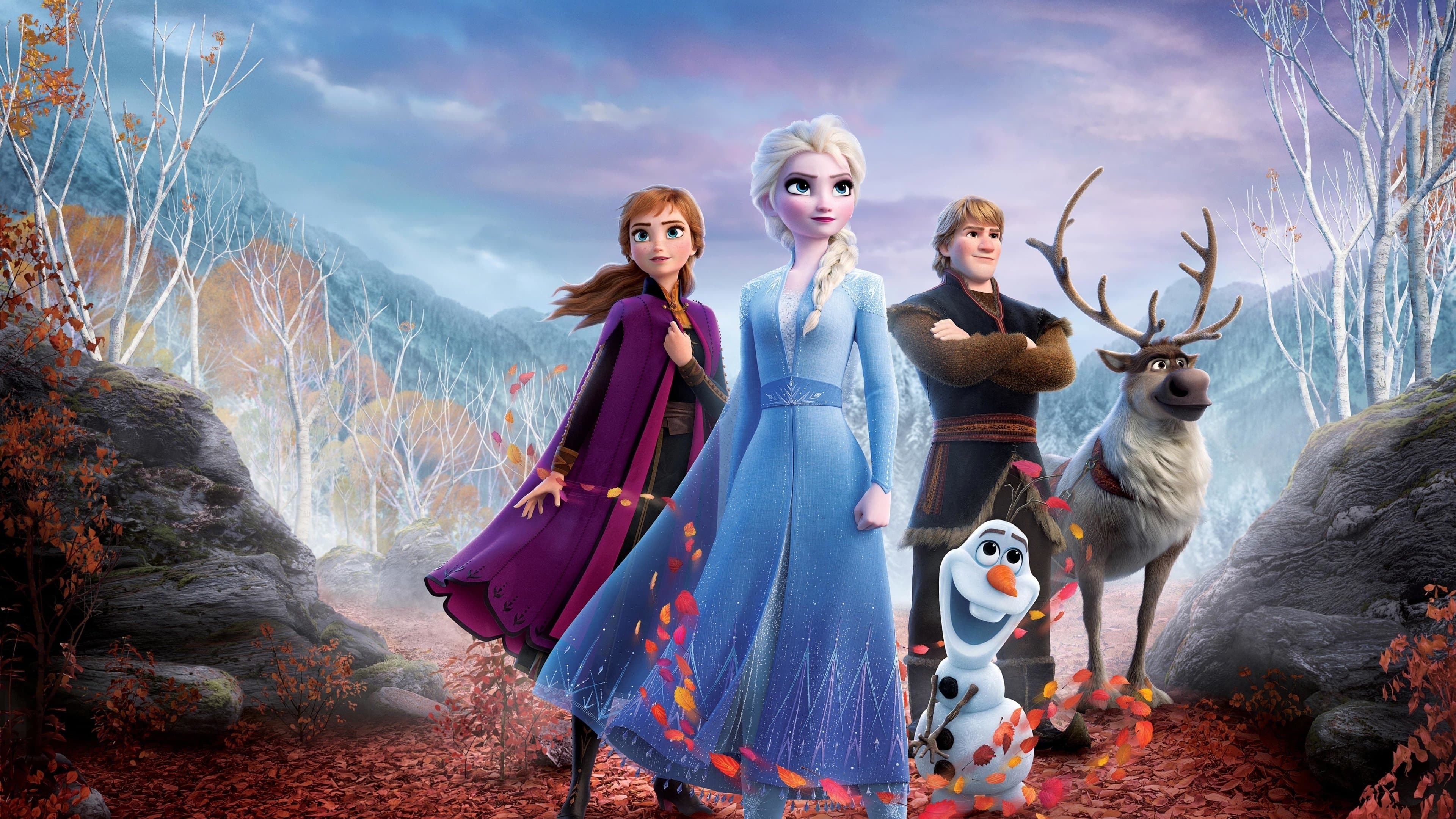 Póster oficial de la película Frozen 2 en alta calidad HD 4K