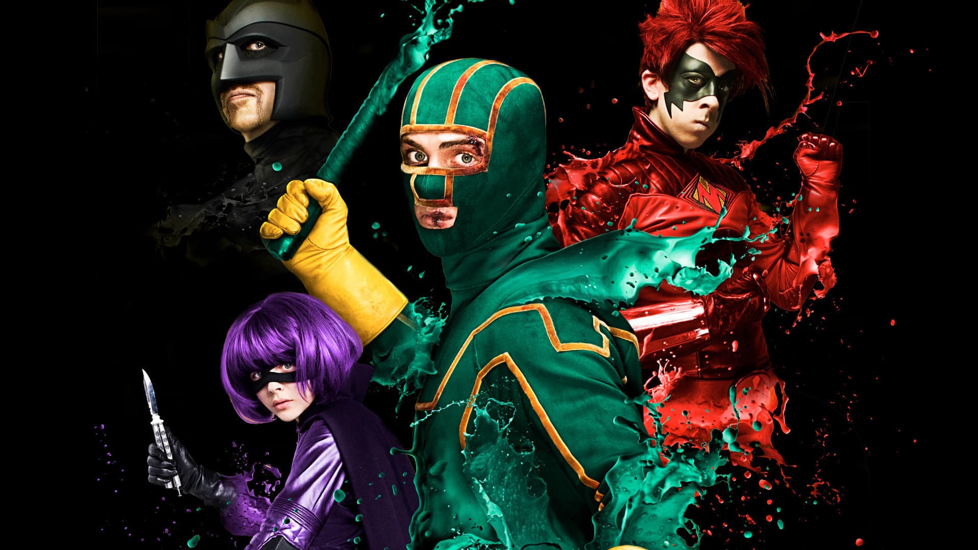 Póster oficial de la película Kick-Ass: Un superhéroe sin super poderes en alta calidad HD 4K