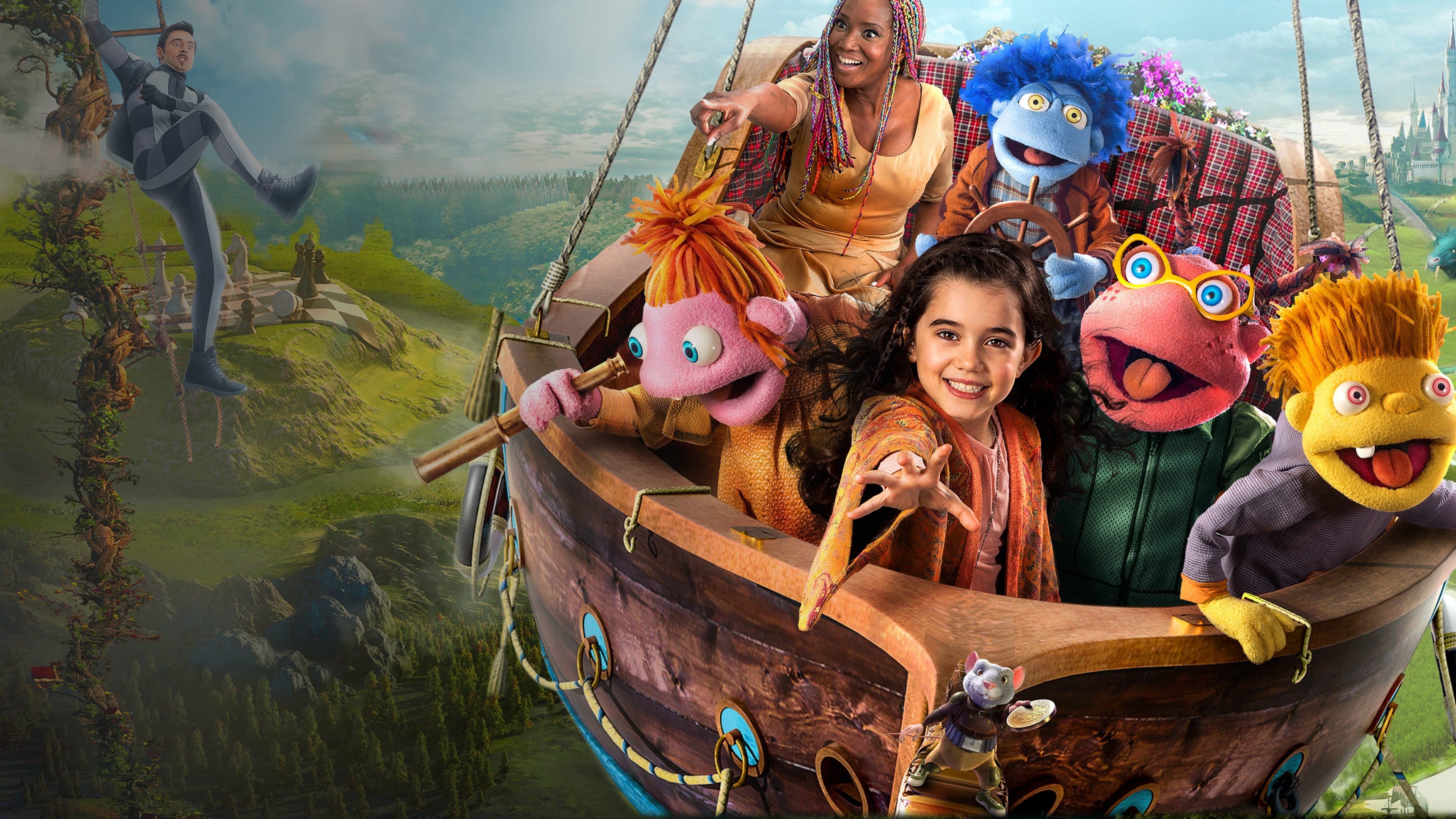 Póster oficial de la película La gran aventura de los Lunnis y el libro mágico en alta calidad HD 4K