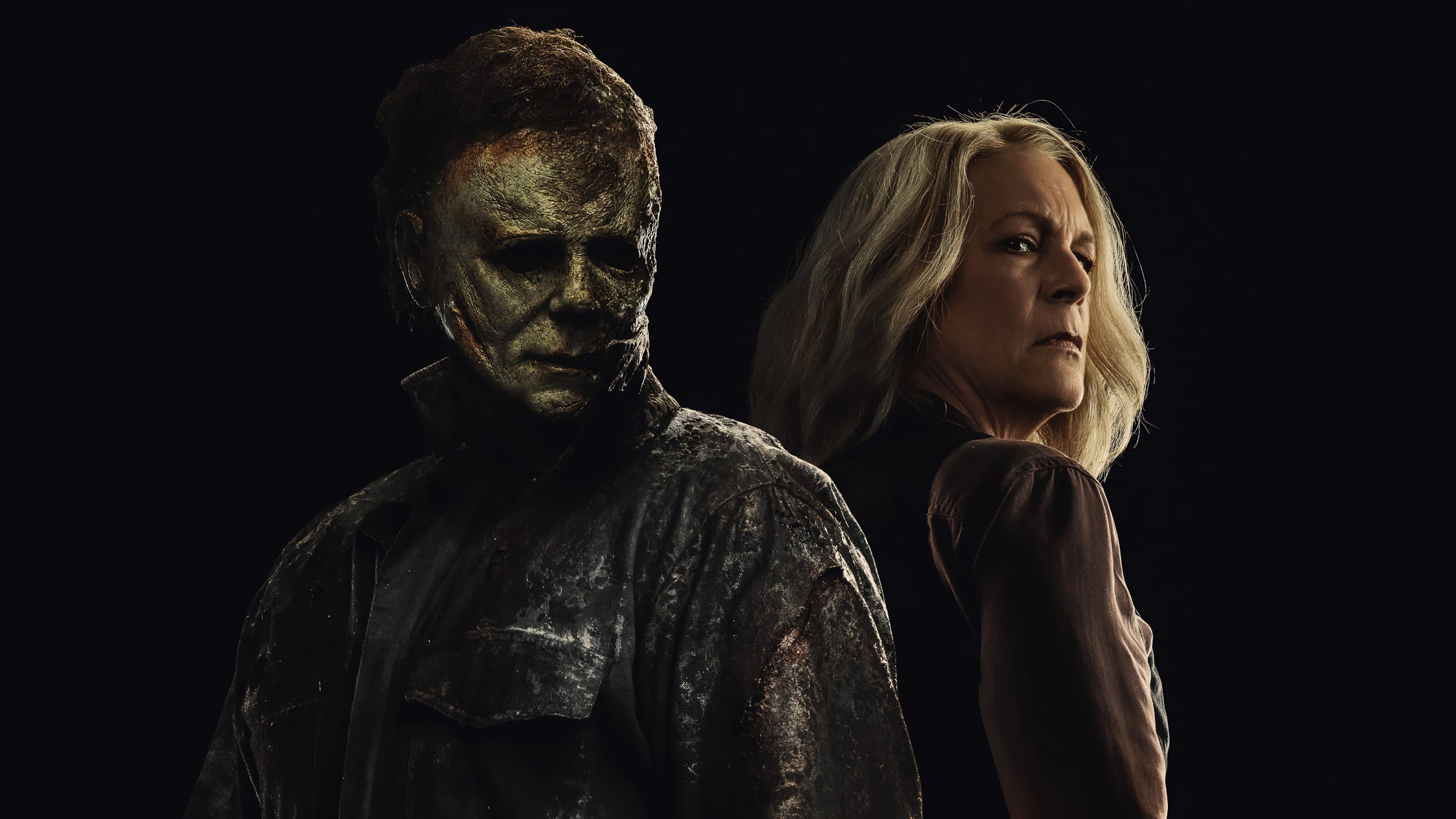 Póster oficial de la película Halloween: La noche final en alta calidad HD 4K