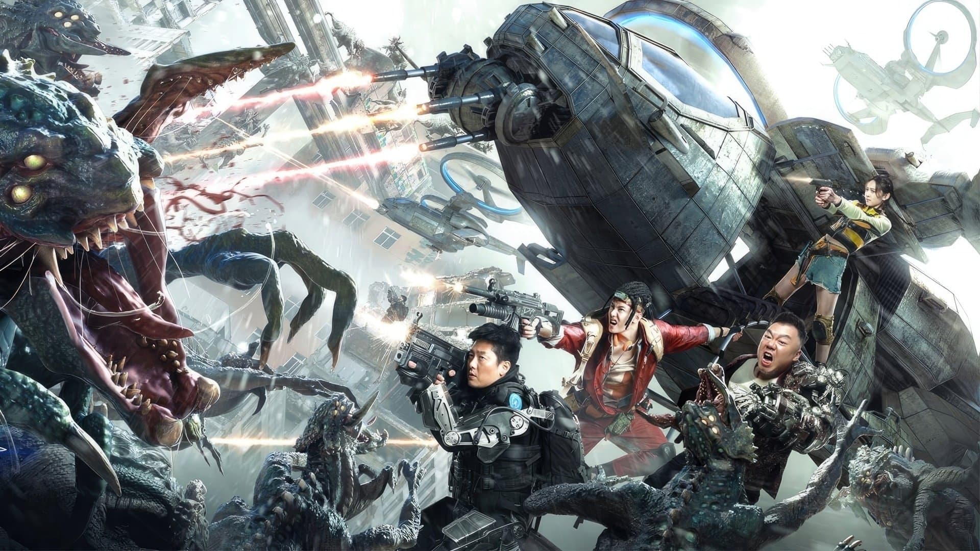 Póster oficial de la película Invasion Final en alta calidad HD 4K