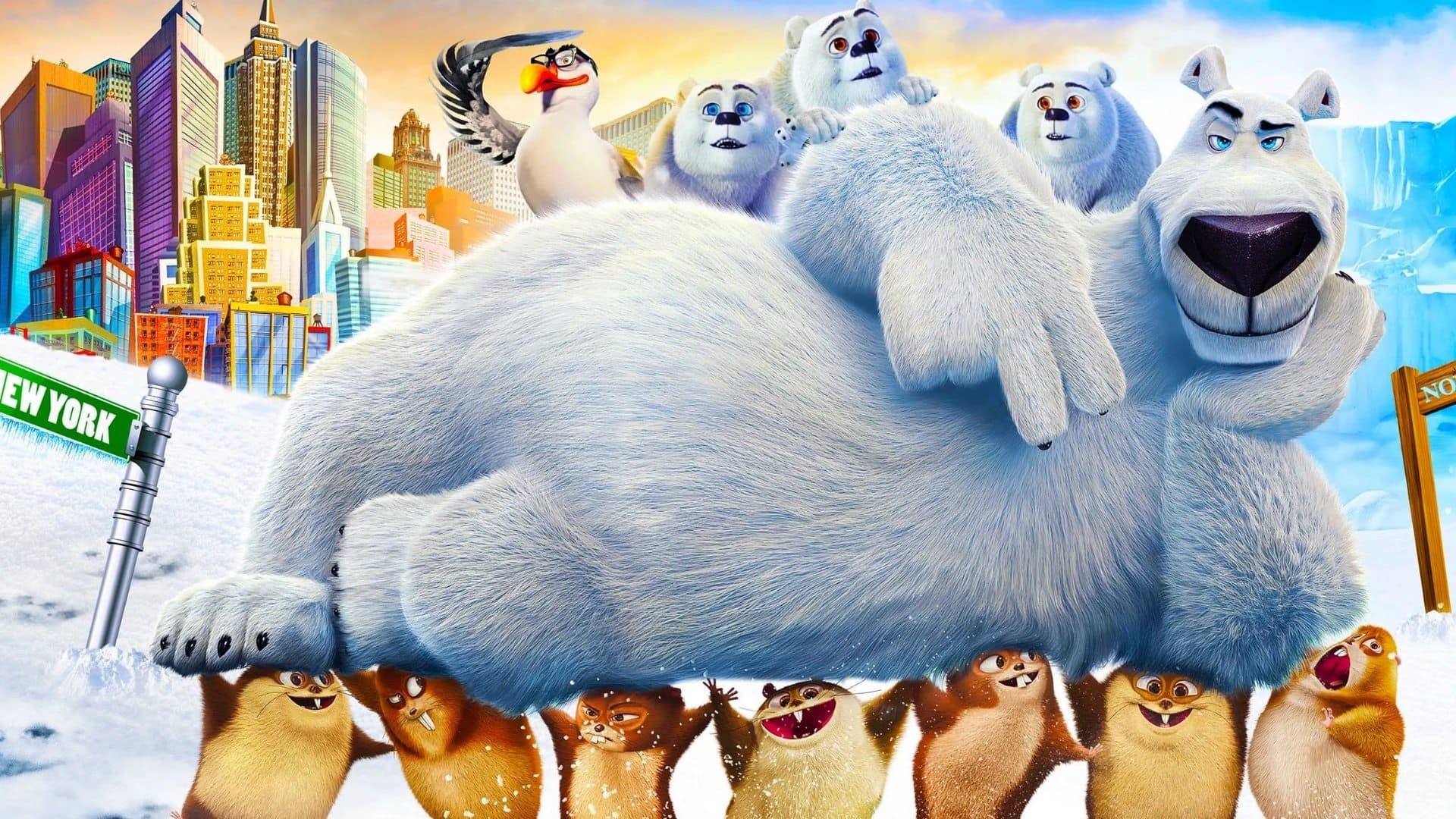 Póster oficial de la película Norm y los Invencibles en alta calidad HD 4K