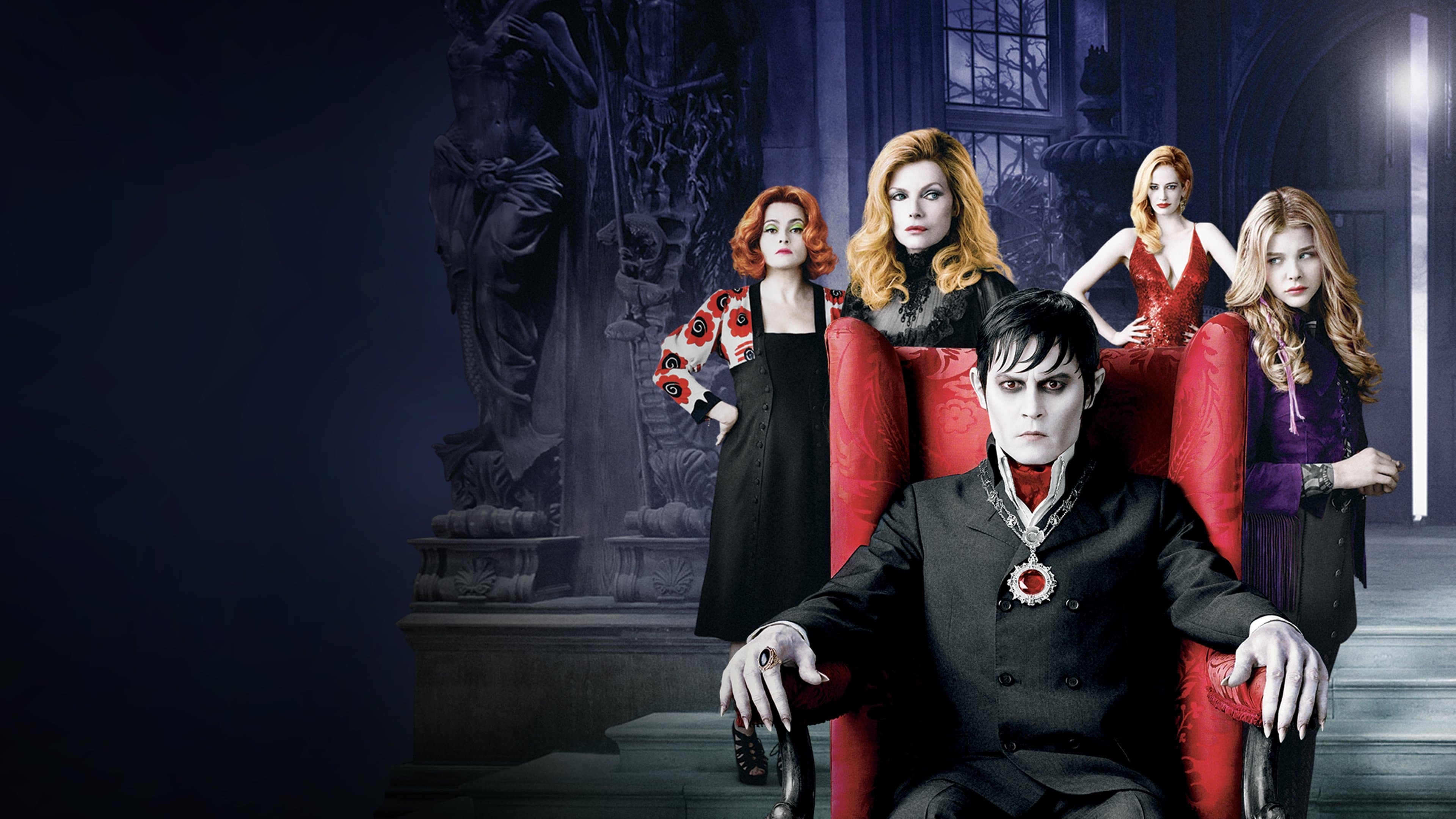 Póster oficial de la película Sombras tenebrosas en alta calidad HD 4K