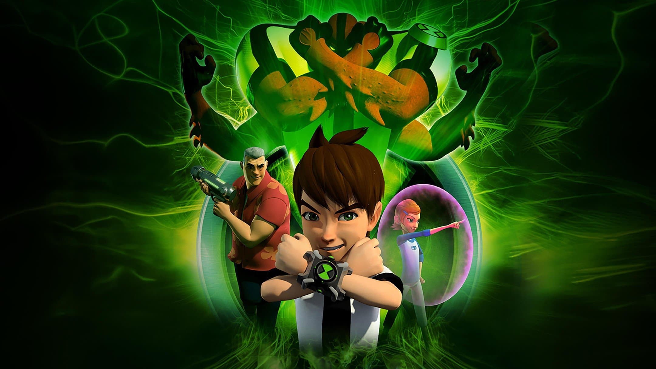 Póster oficial de la película Ben 10: La destrucción de los aliens en alta calidad HD 4K