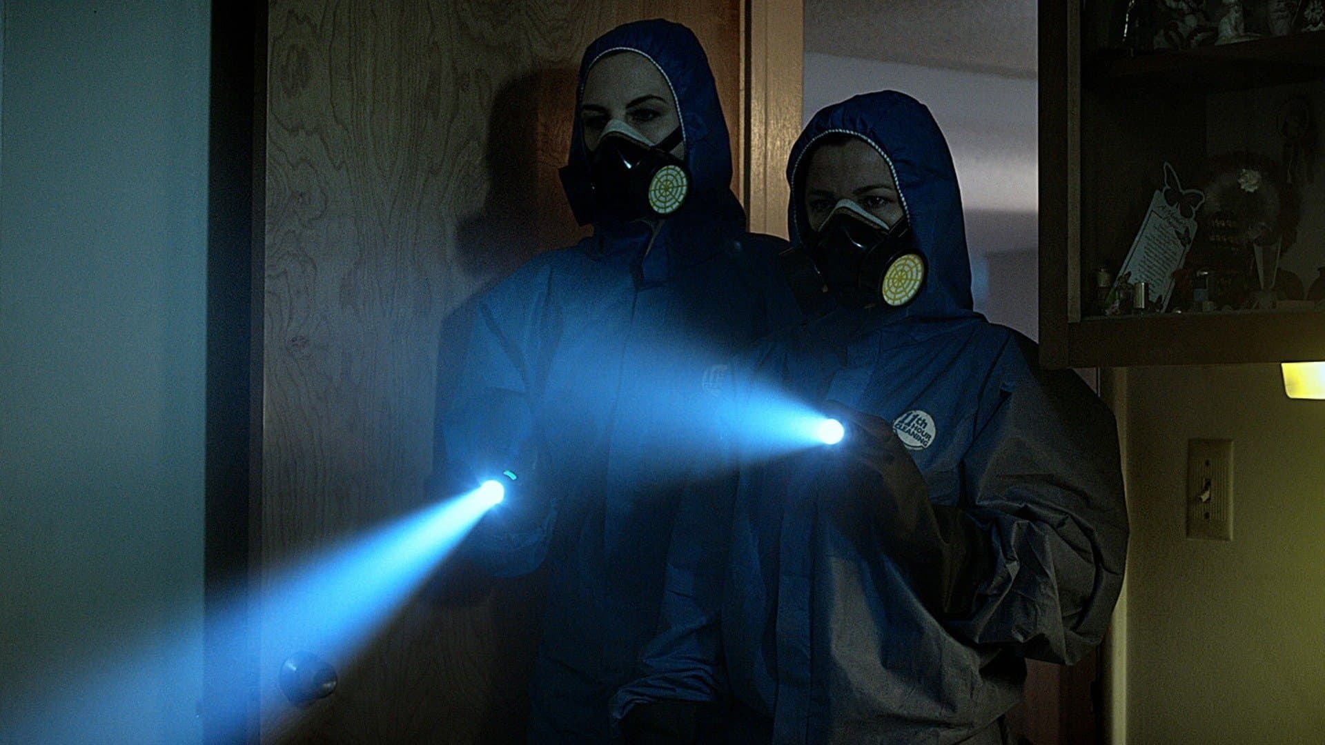 Póster oficial de la película La Casa del Crimen en alta calidad HD 4K