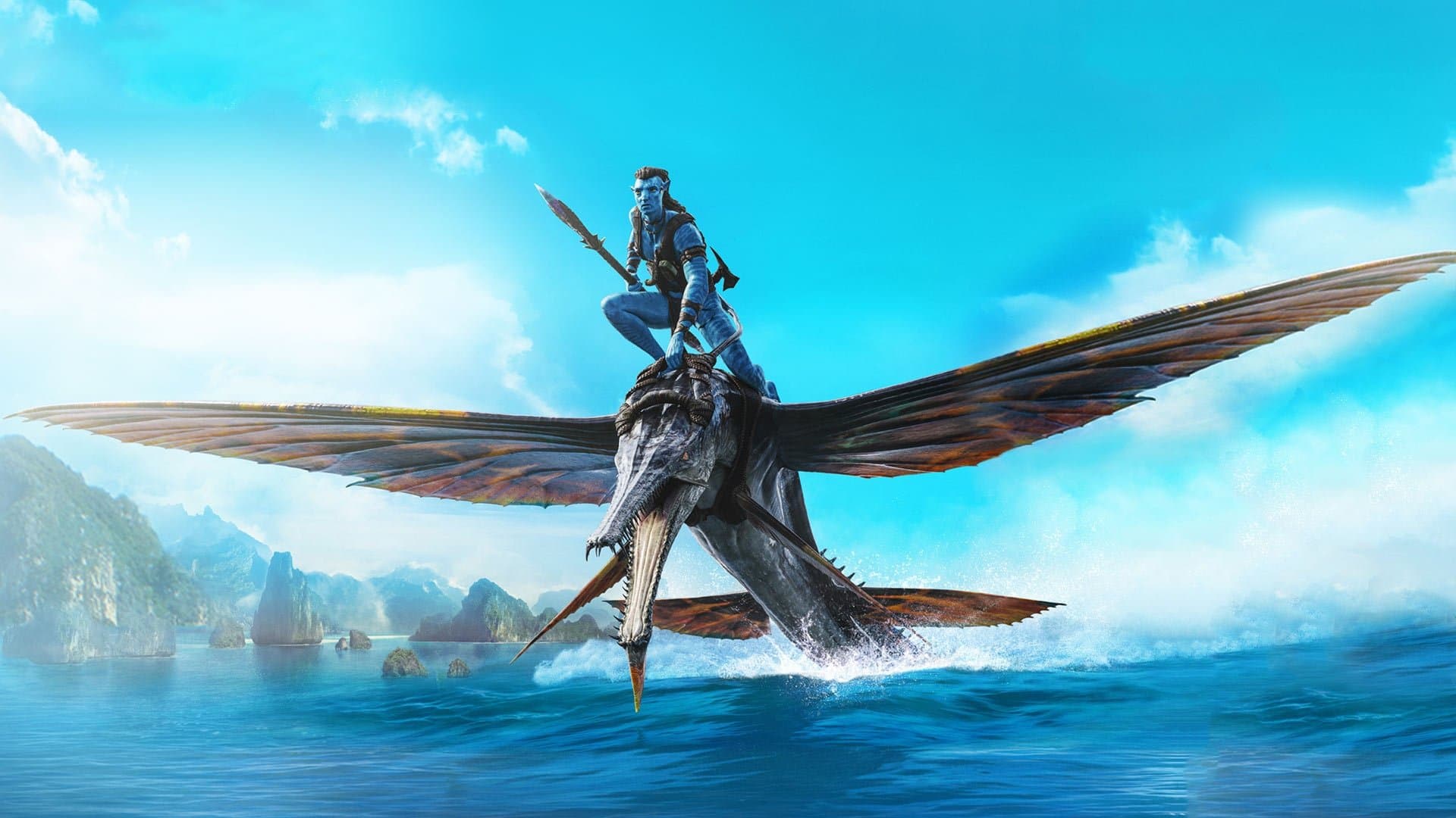 Póster oficial de la película Avatar: El sentido del agua en alta calidad HD 4K