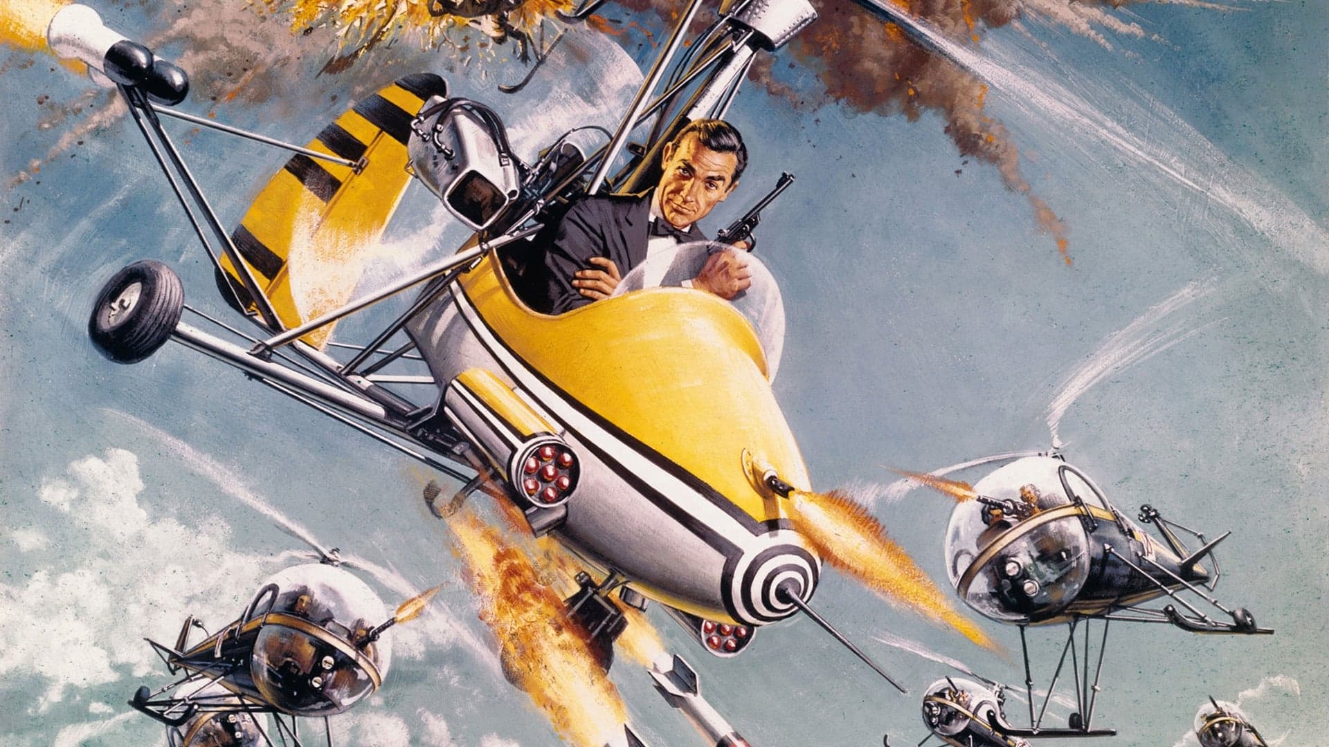 Póster oficial de la película 007: Sólo se vive dos veces en alta calidad HD 4K