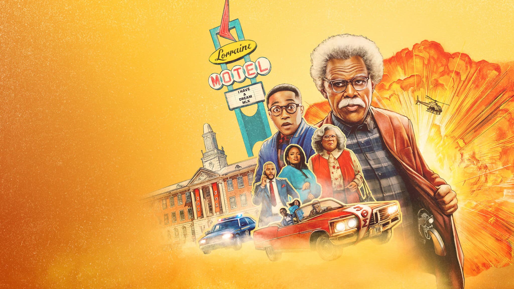 Póster oficial de la película El tour universitario con Joe en alta calidad HD 4K