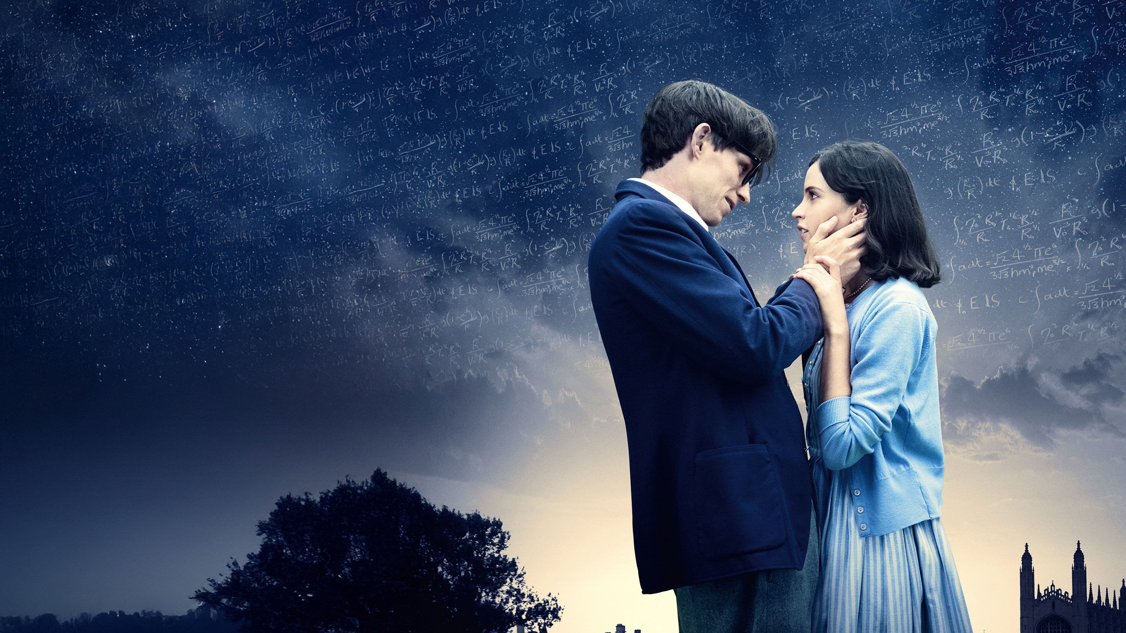 Póster oficial de la película La teoría del todo en alta calidad HD 4K