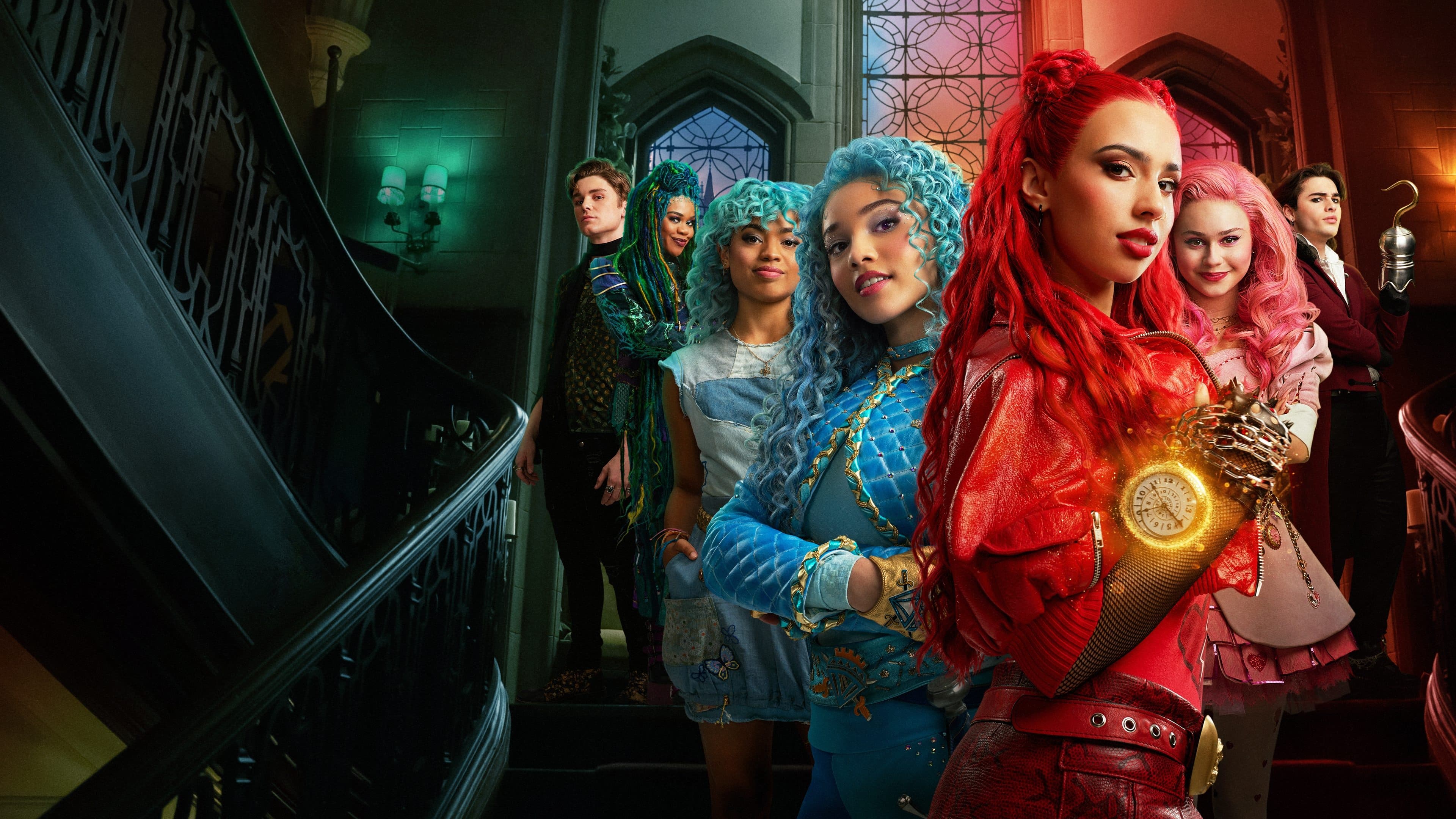 Póster oficial de la película Los descendientes: Corazón rebelde en alta calidad HD 4K
