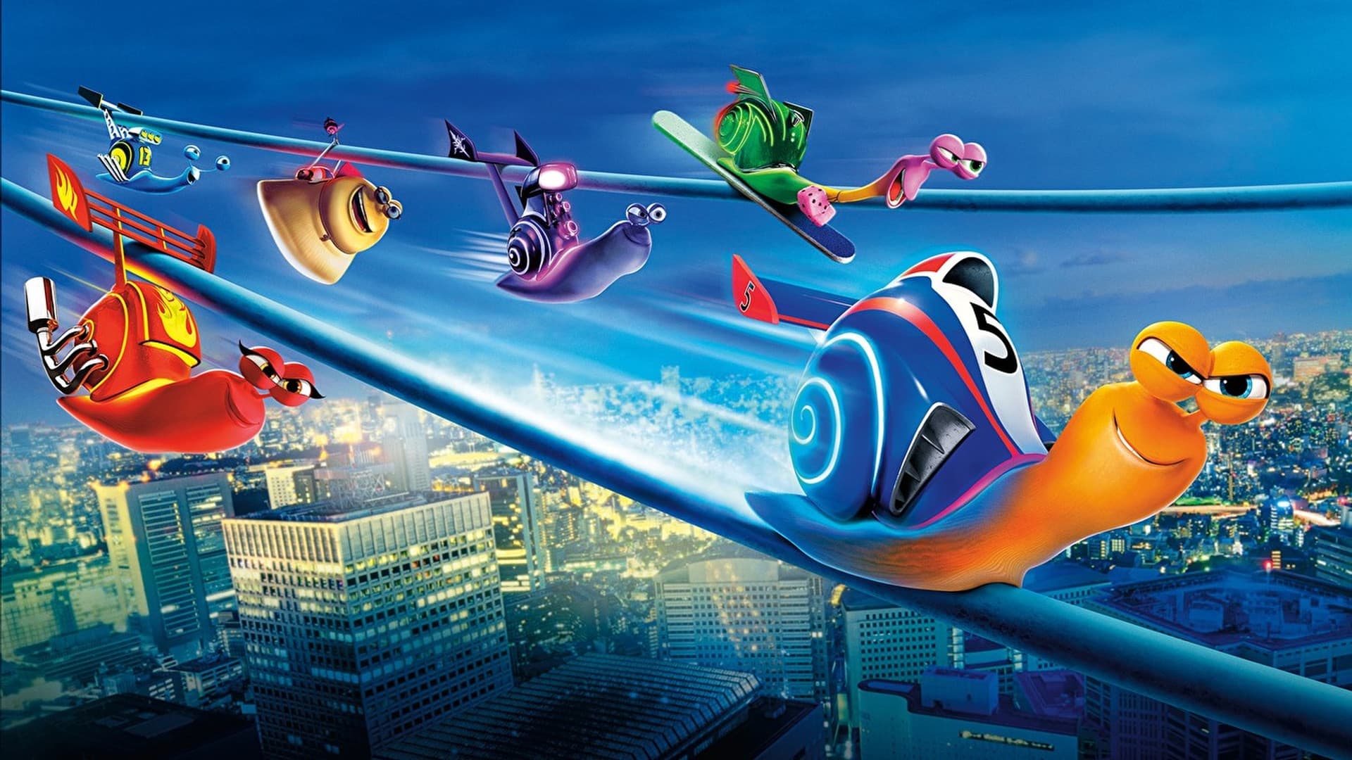 Póster oficial de la película Turbo en alta calidad HD 4K