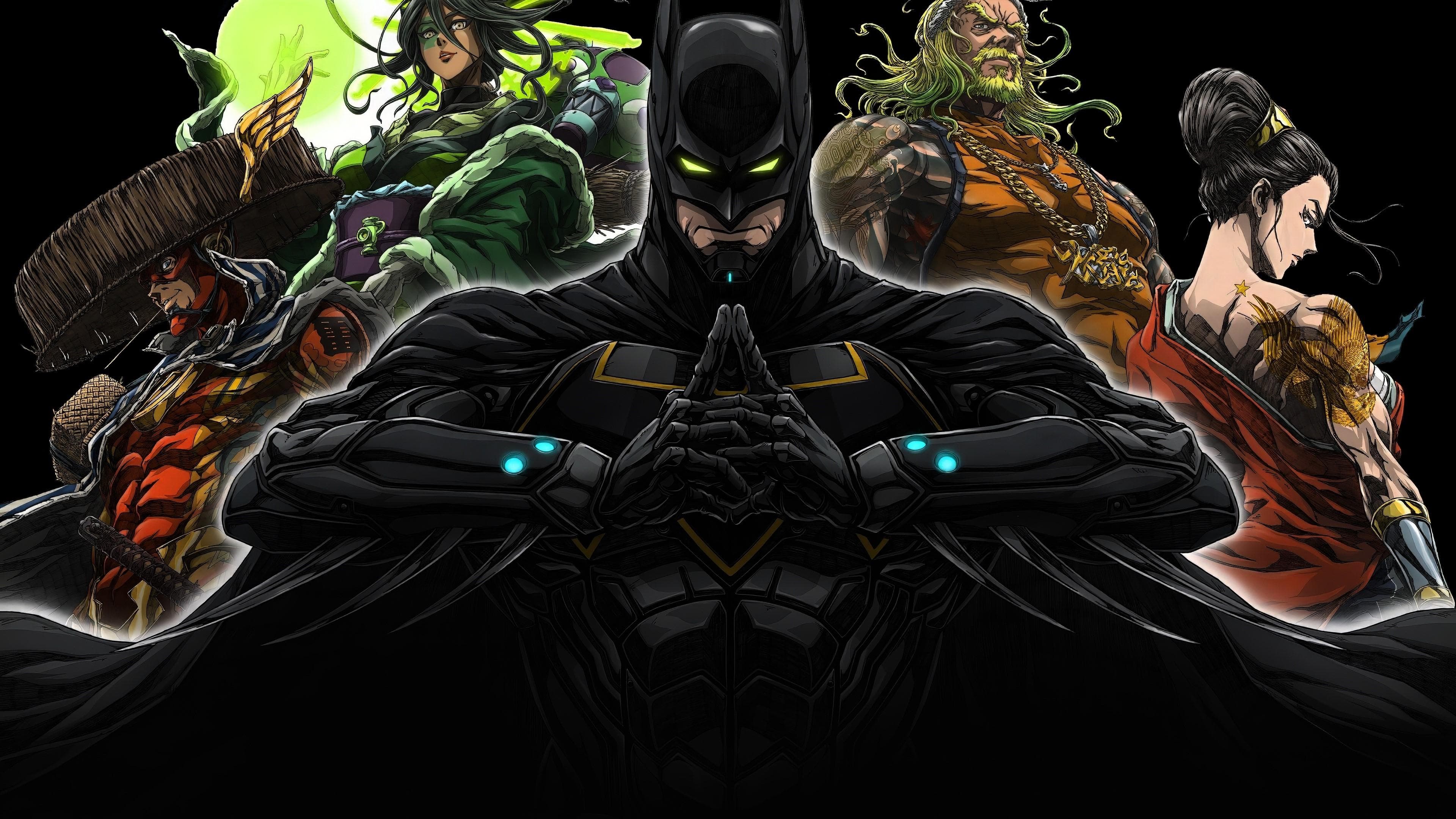 Póster oficial de la película Batman Ninja vs. Yakuza League en alta calidad HD 4K