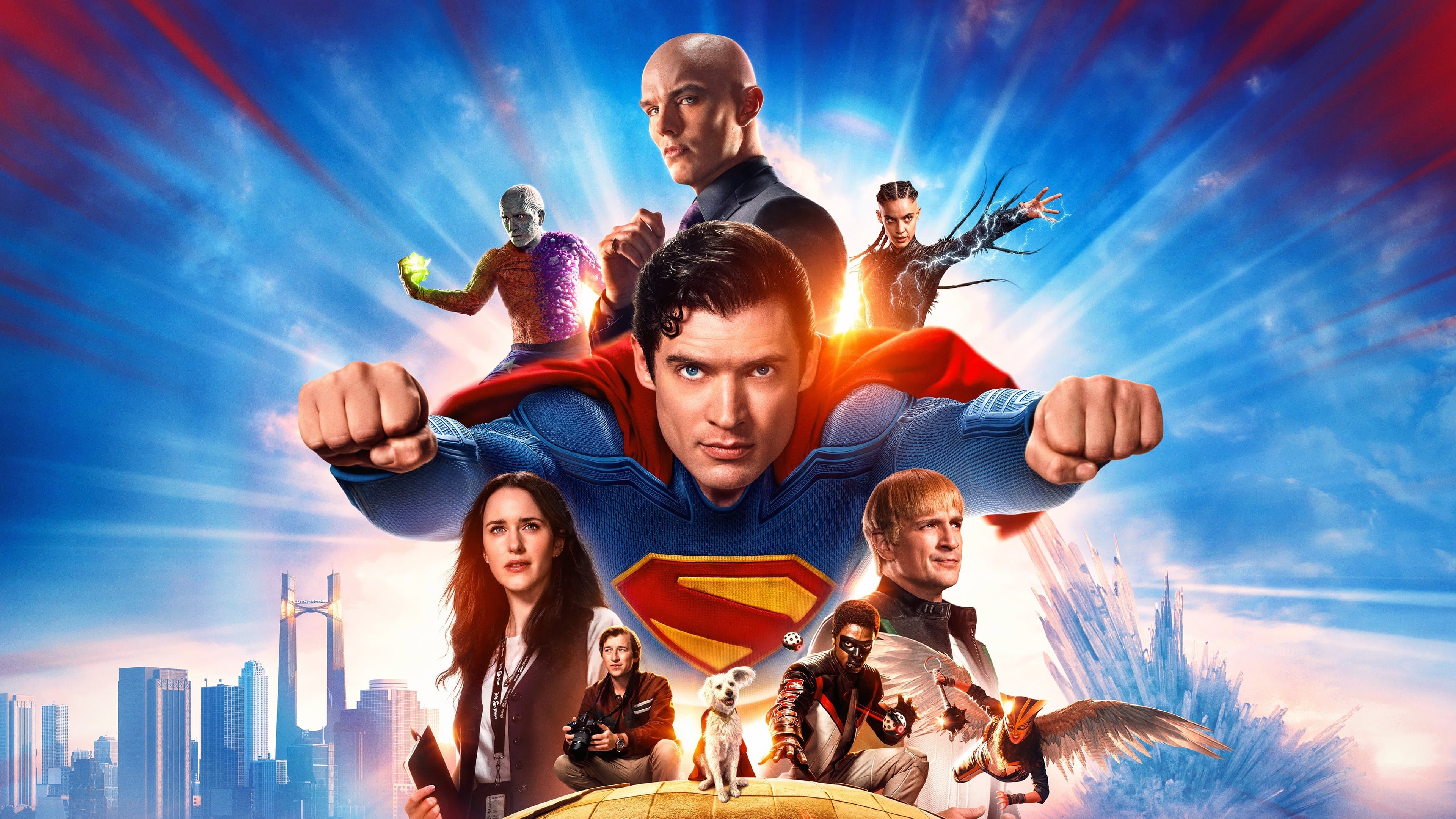 Póster oficial de la película Superman en alta calidad HD 4K