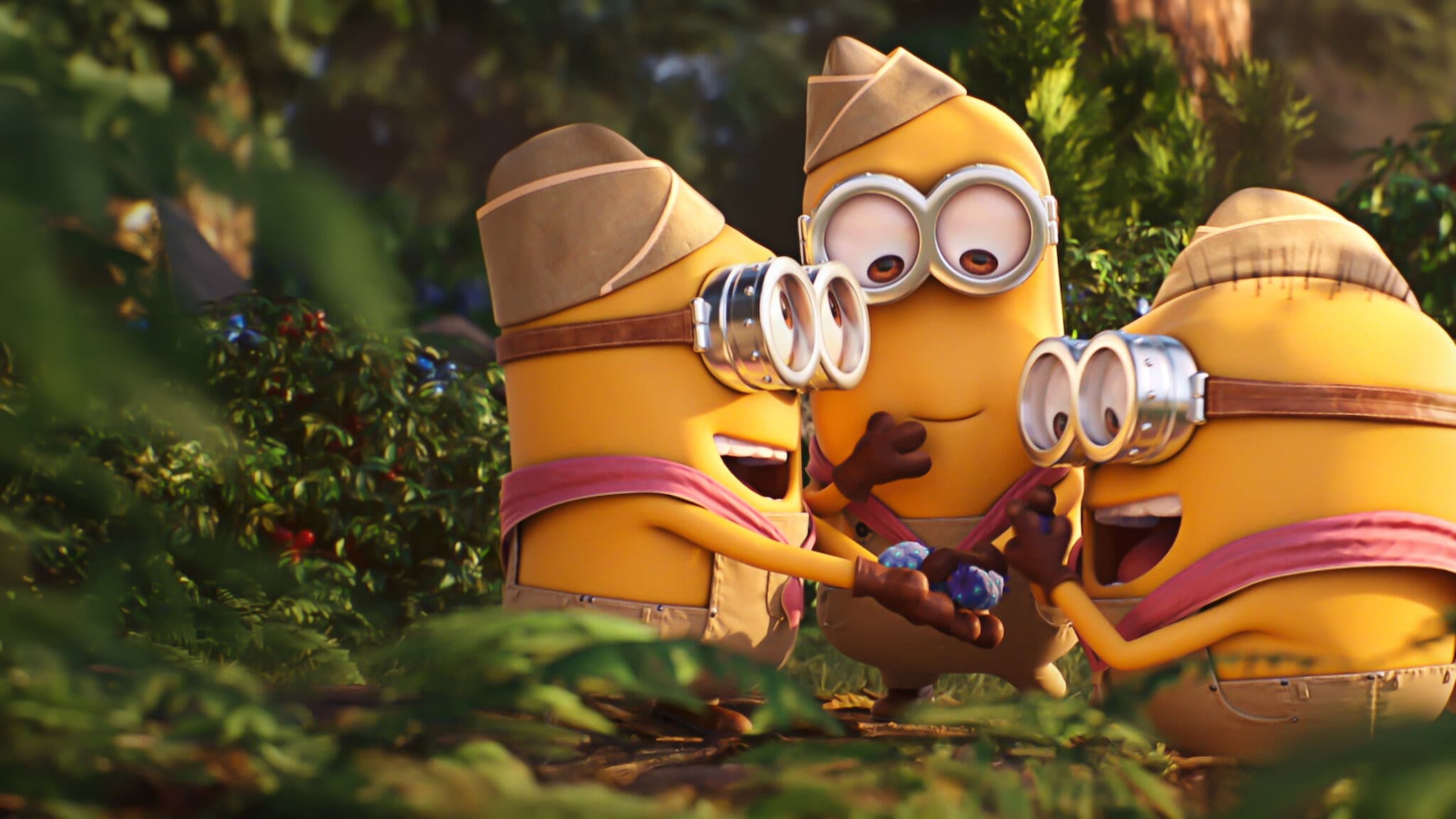 Póster oficial de la película Los Minions y sus amigos Volumen 1 en alta calidad HD 4K