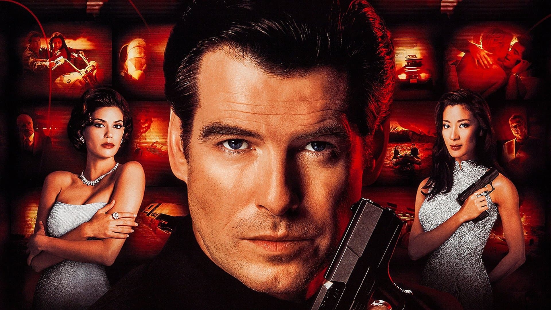 Póster oficial de la película 007: El mañana nunca muere en alta calidad HD 4K