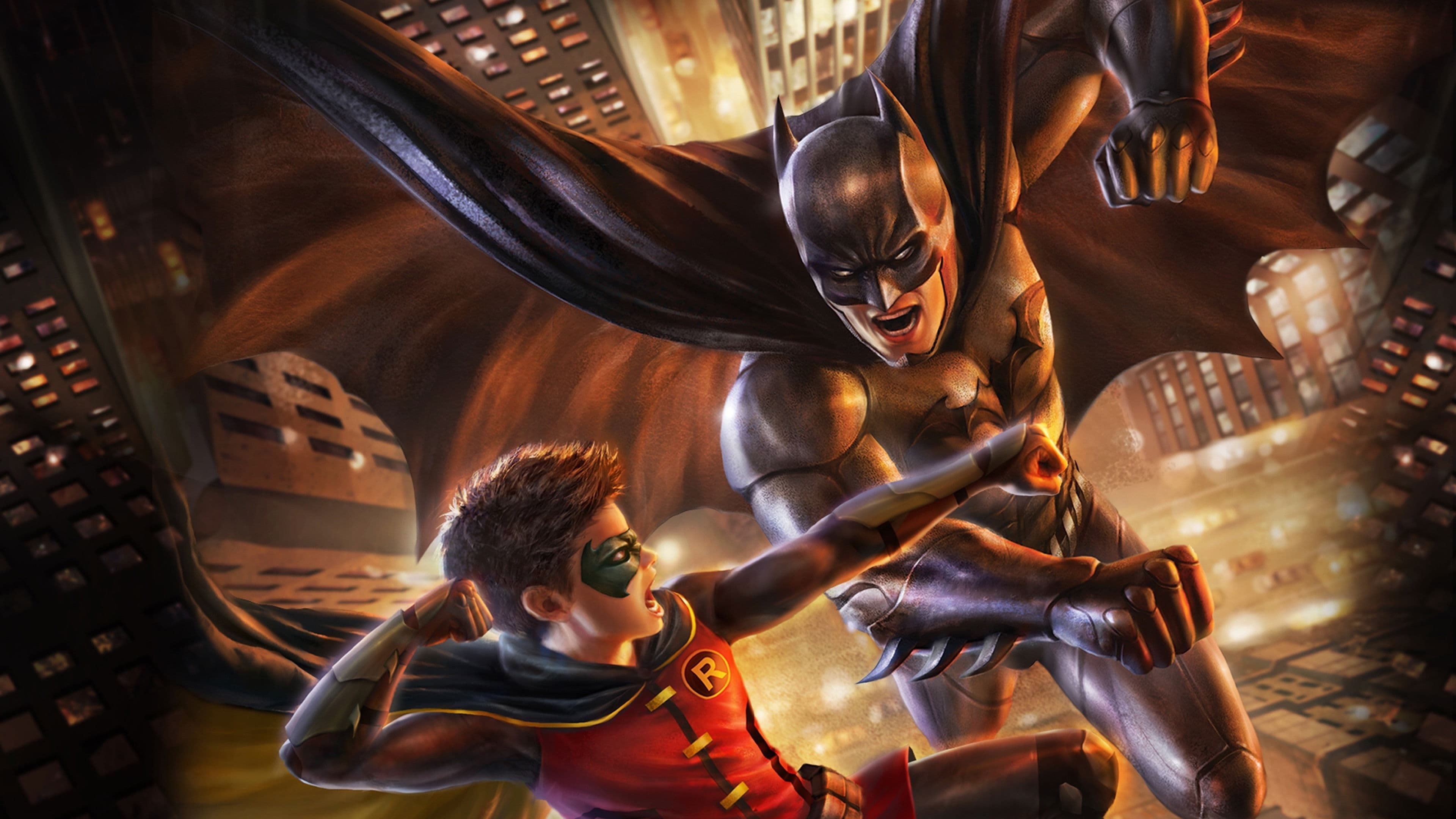 Póster oficial de la película Batman vs. Robin en alta calidad HD 4K