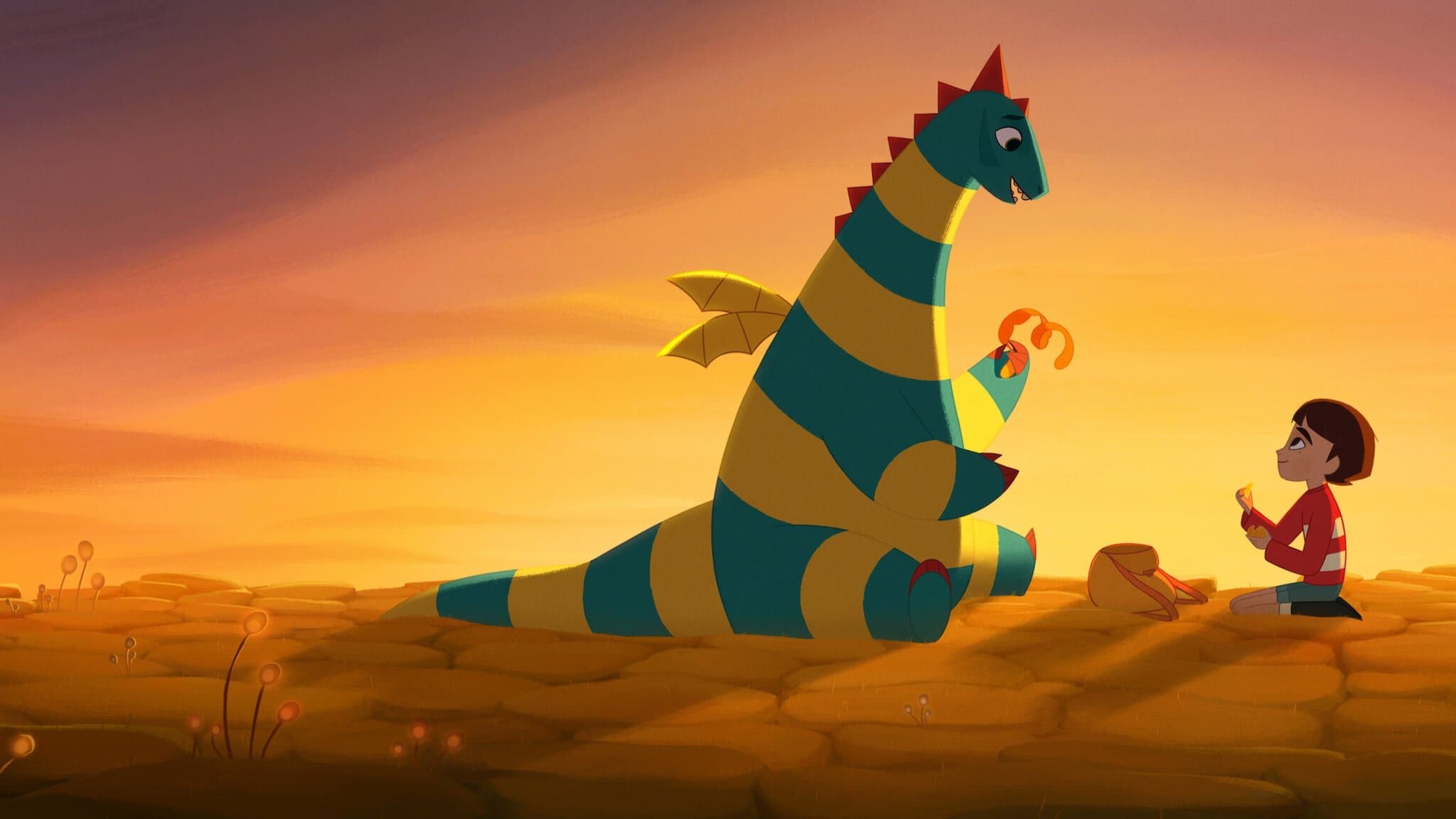 Póster oficial de la película El dragón de papá en alta calidad HD 4K