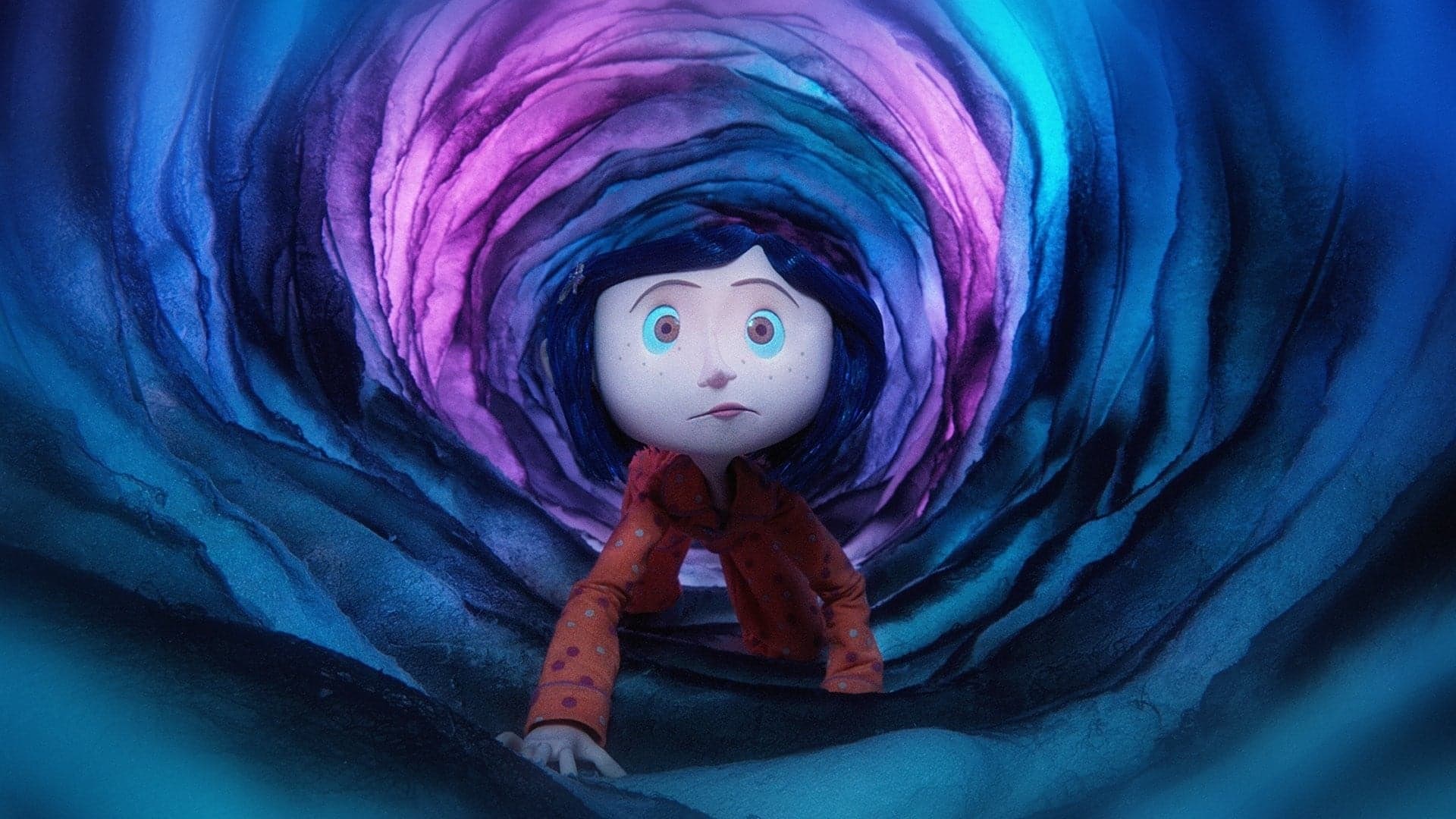 Póster oficial de la película Coraline y la puerta secreta en alta calidad HD 4K