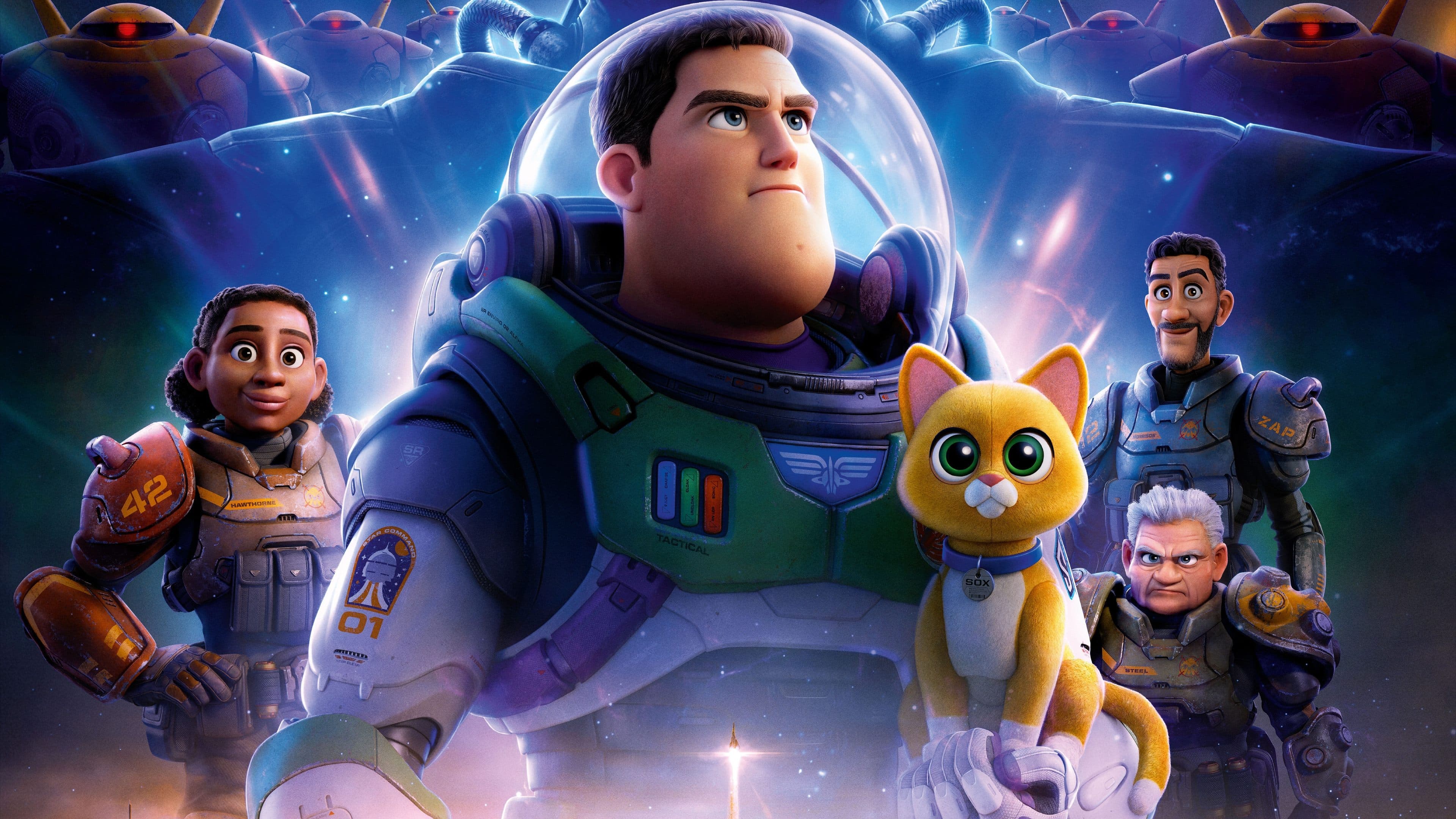 Póster oficial de la película Lightyear en alta calidad HD 4K