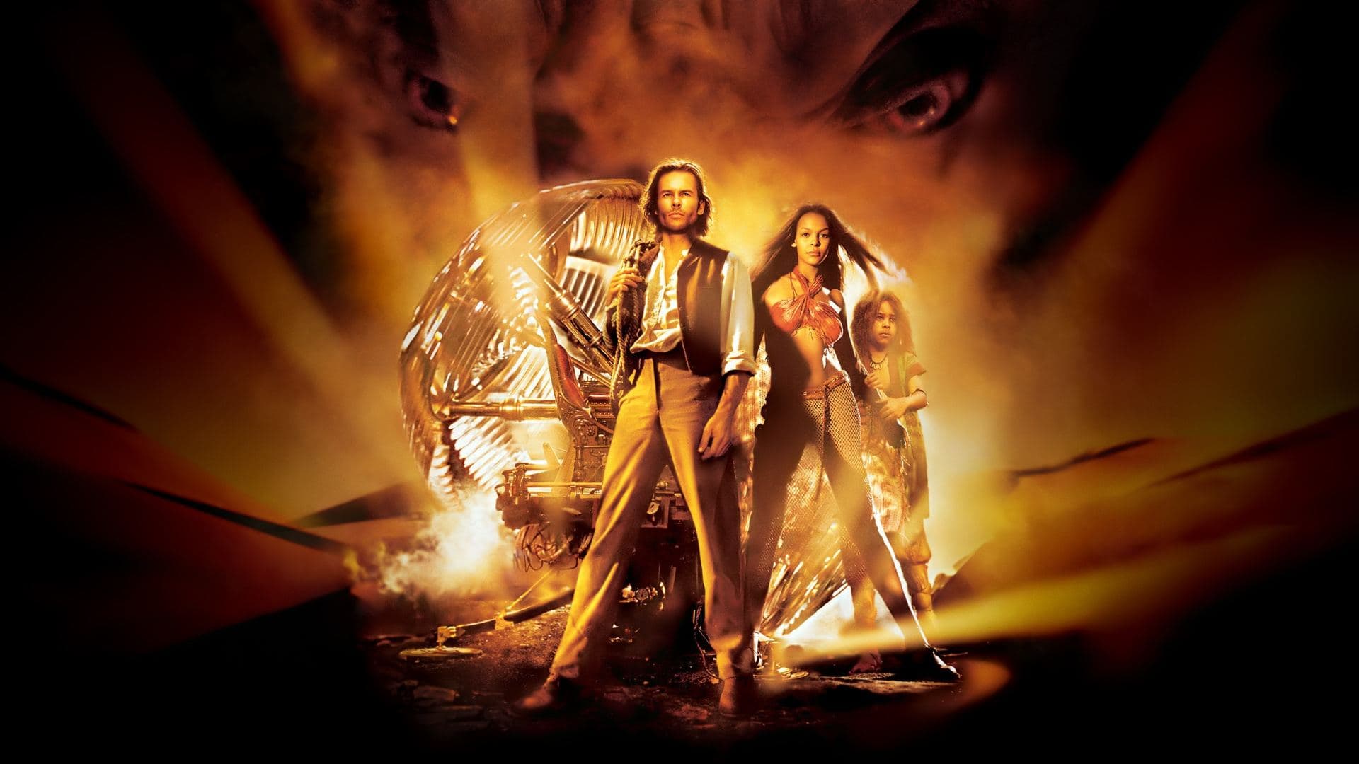 Póster oficial de la película La Maquina del Tiempo en alta calidad HD 4K