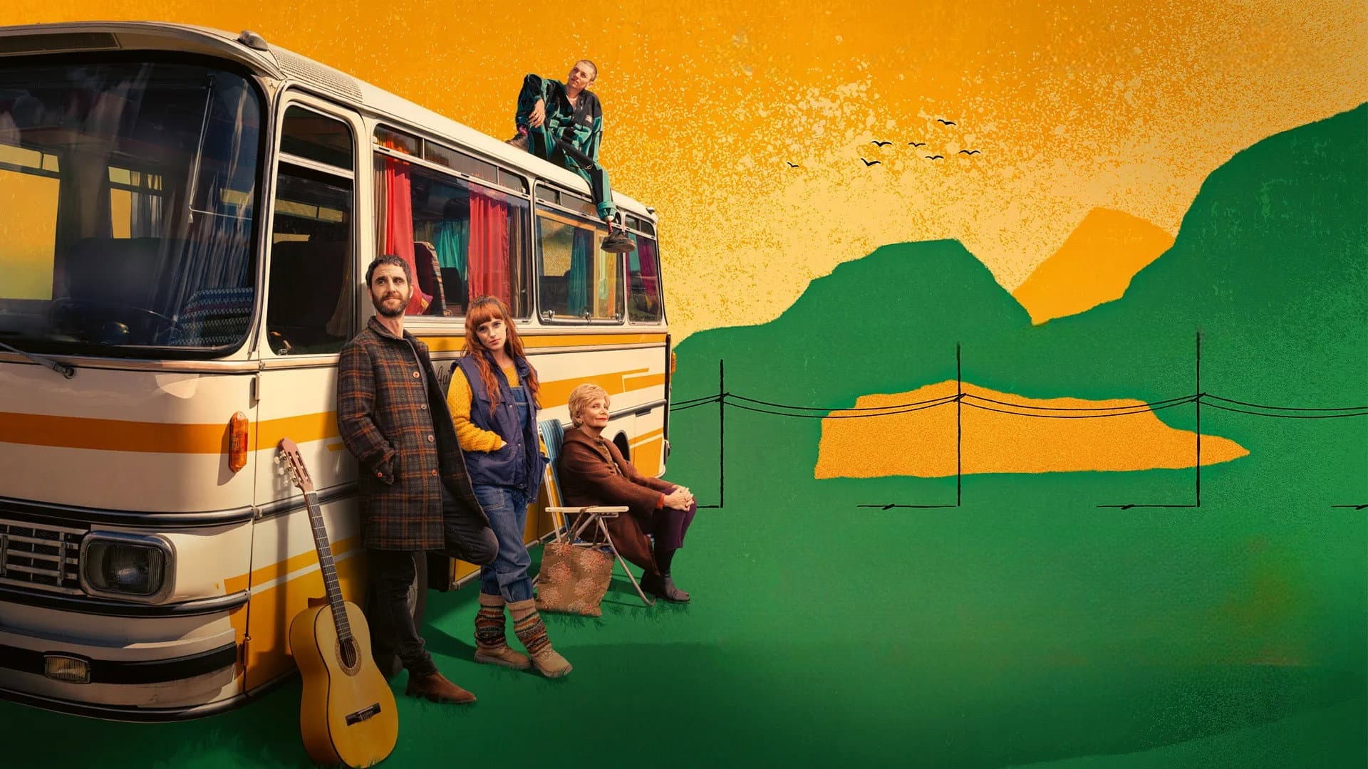 Póster oficial de la película El bus de la vida en alta calidad HD 4K