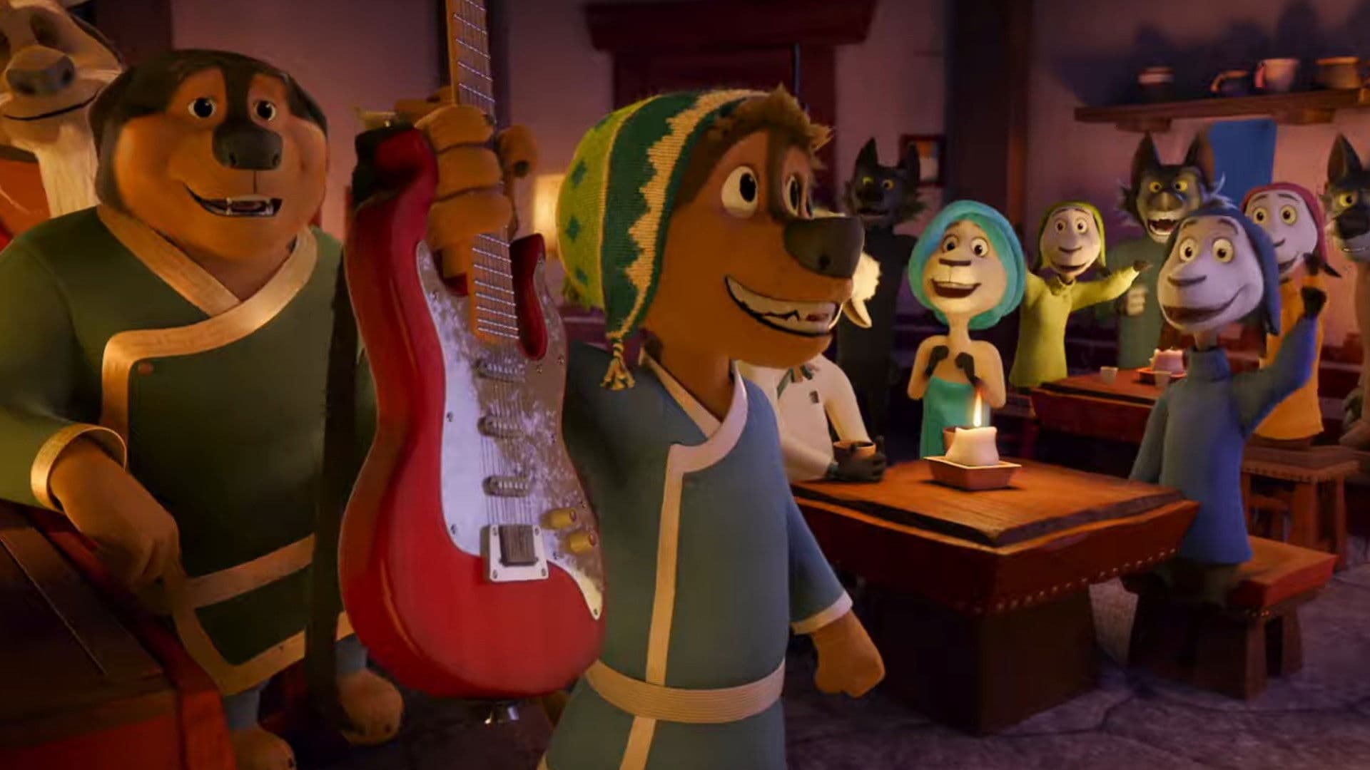 Póster oficial de la película Rock Dog 3: Perreando por un sueño en alta calidad HD 4K