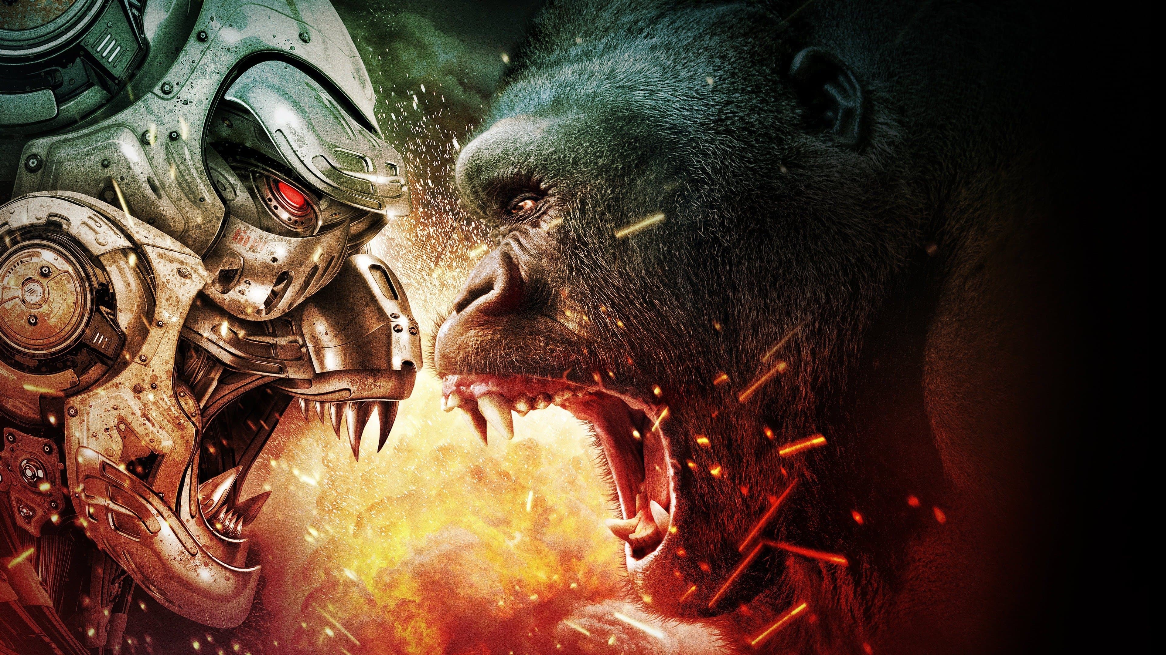 Póster oficial de la película La Batalla de Los Super Simios en alta calidad HD 4K