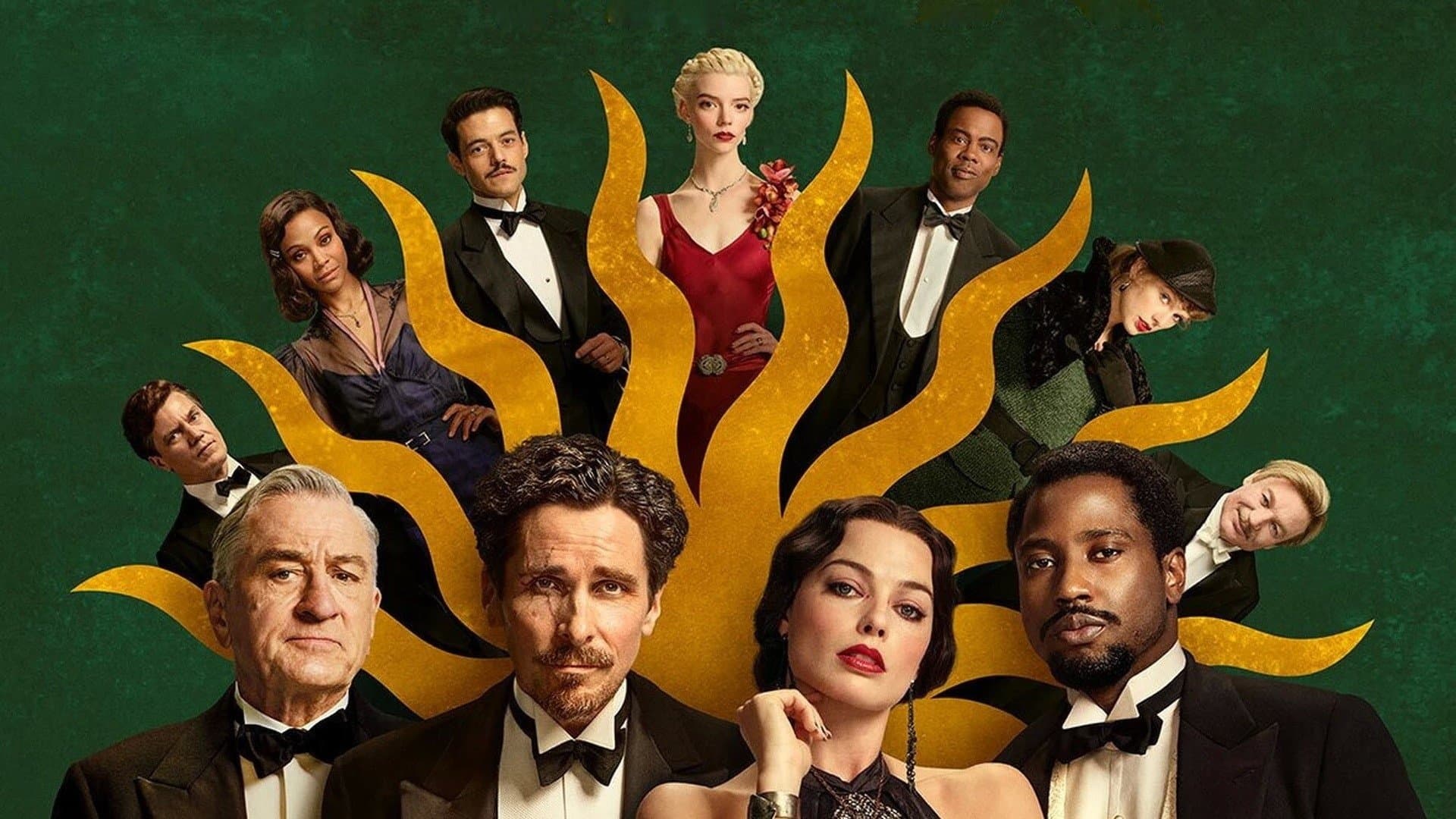 Póster oficial de la película Amsterdam en alta calidad HD 4K