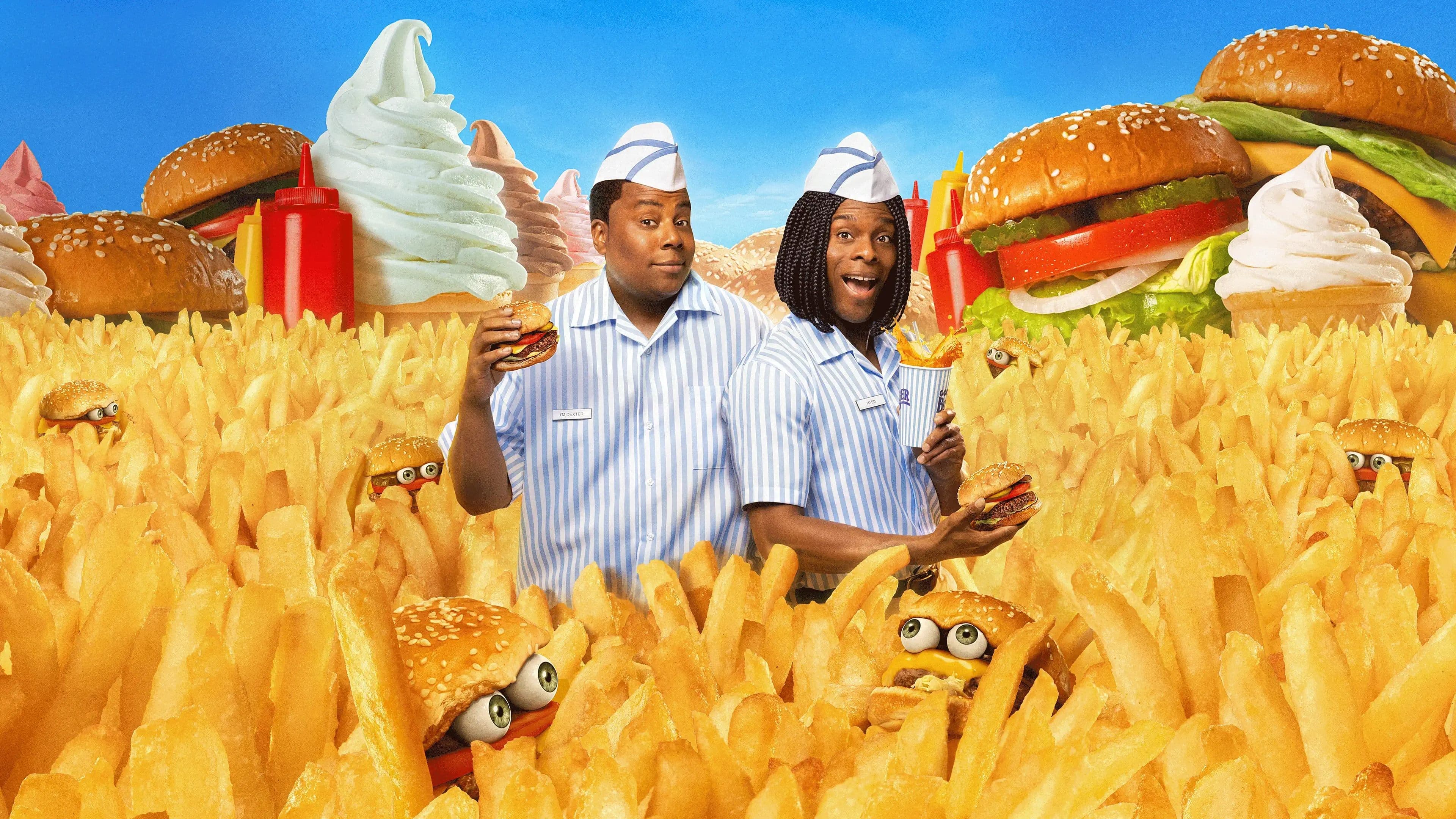 Póster oficial de la película Buena hamburguesa 2 en alta calidad HD 4K