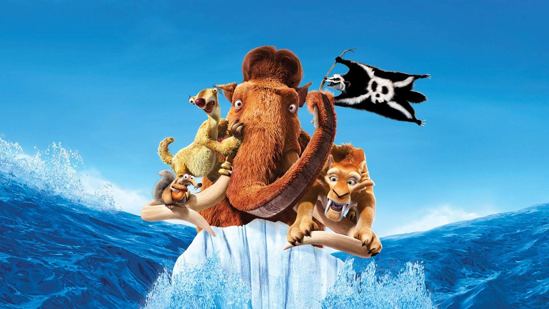 Póster oficial de la película La era de hielo 4 en alta calidad HD 4K