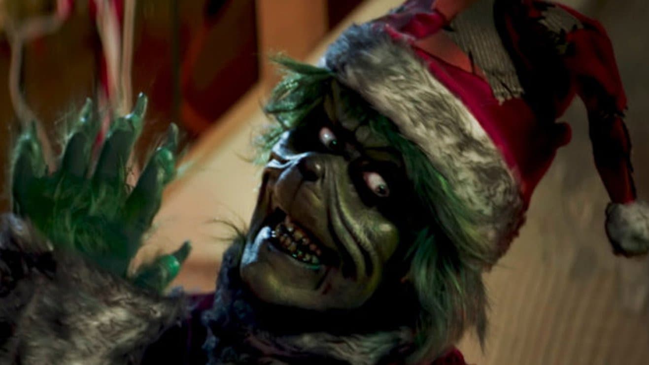 Póster oficial de la película The Mean One: Un siniestro cuento de Navidad en alta calidad HD 4K