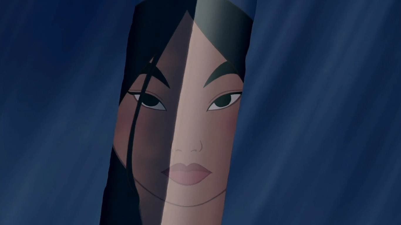 Póster oficial de la película Mulan en alta calidad HD 4K