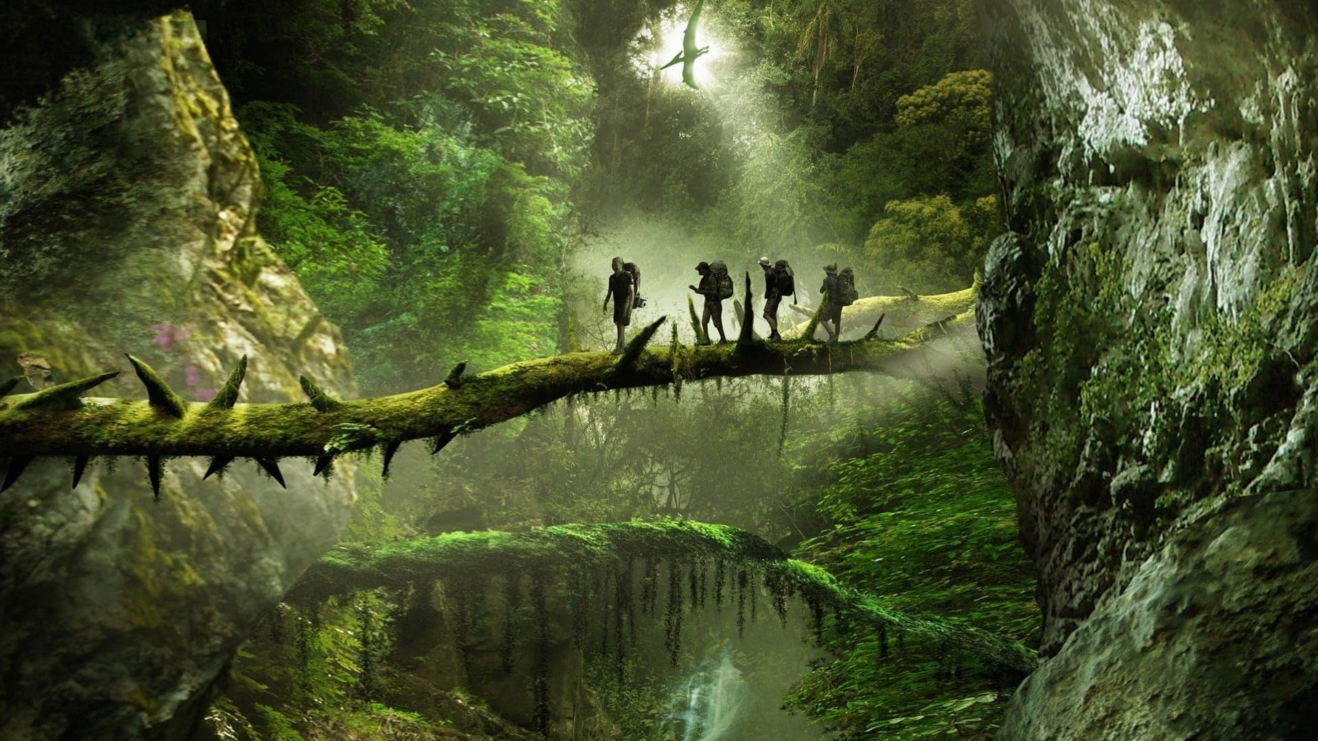 Póster oficial de la película Pesadilla Jurásica en alta calidad HD 4K